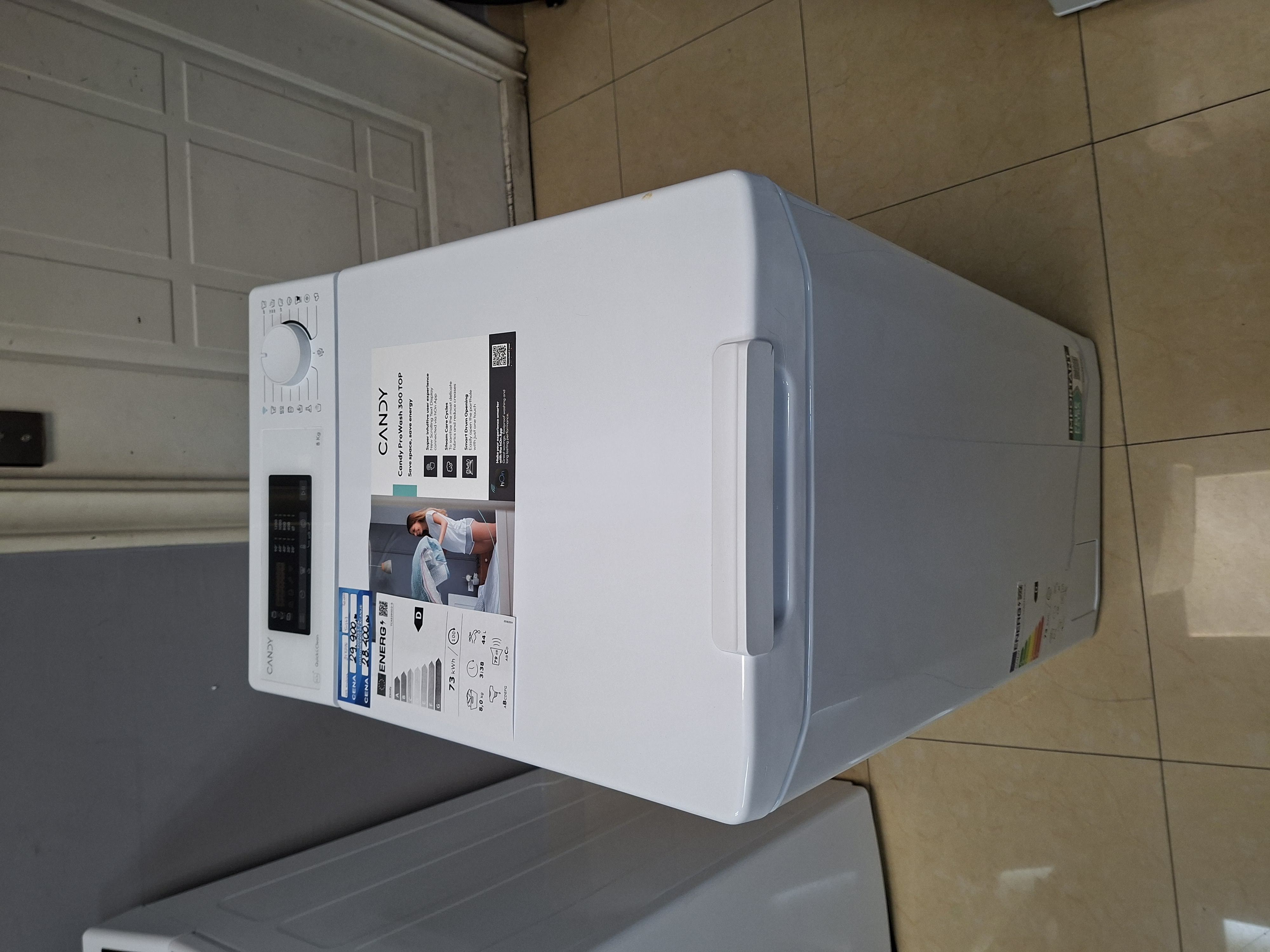 Veš mašina Candy TCAS285D2-S , 8 kg.