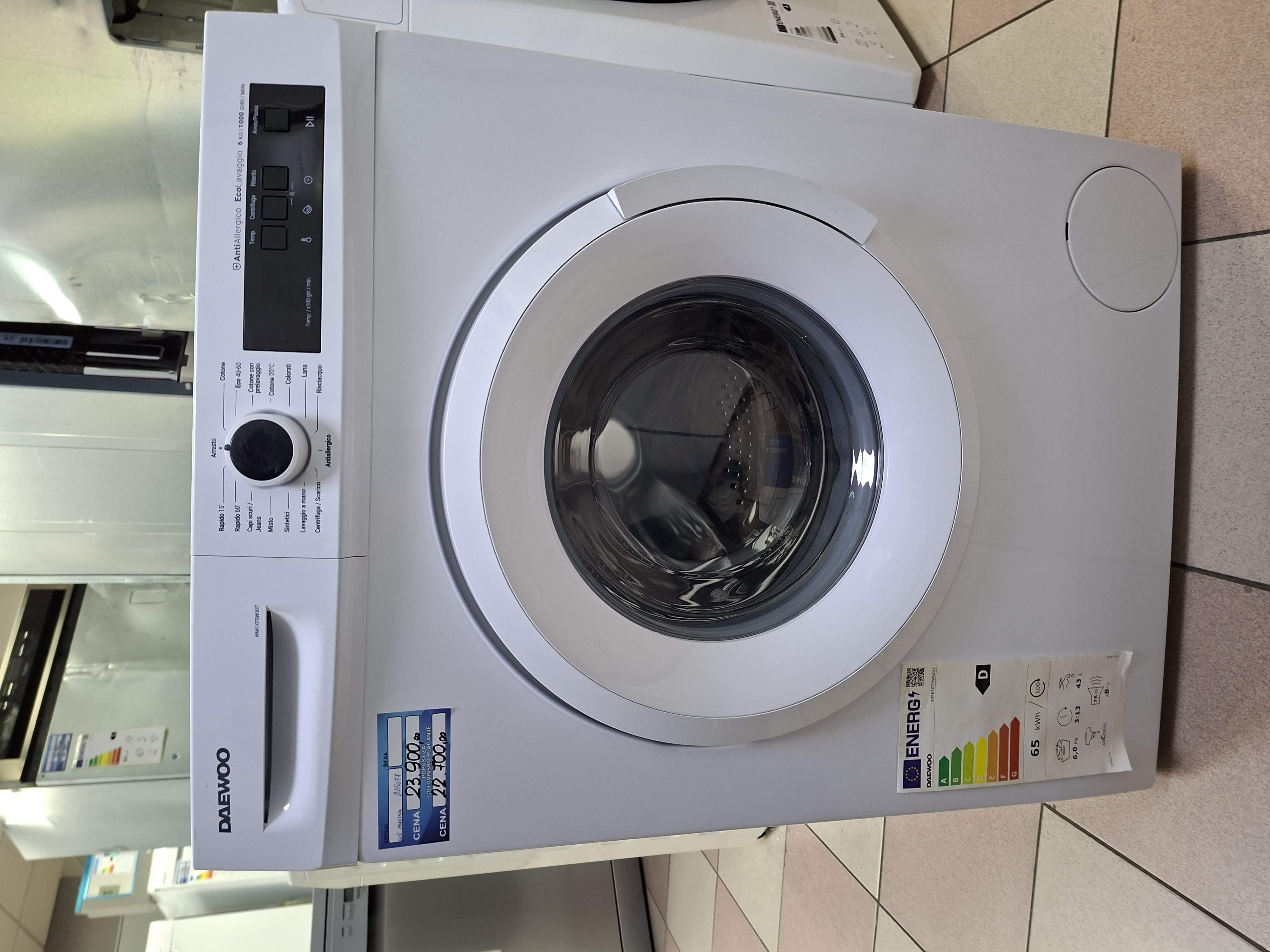 Veš mašina Daewoo WM610T0WU0IT ,  6kg