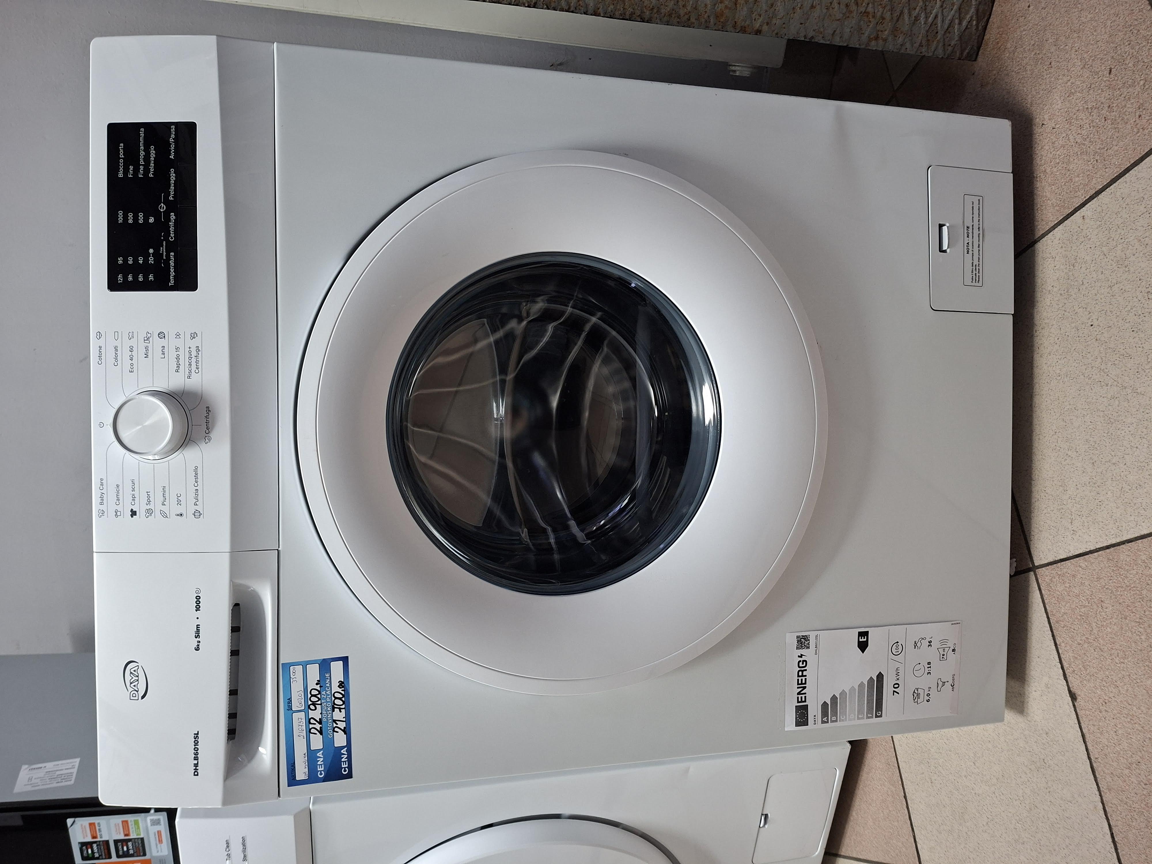 Veš mašina DAYA DHLB6010SL , 6 kg, slim