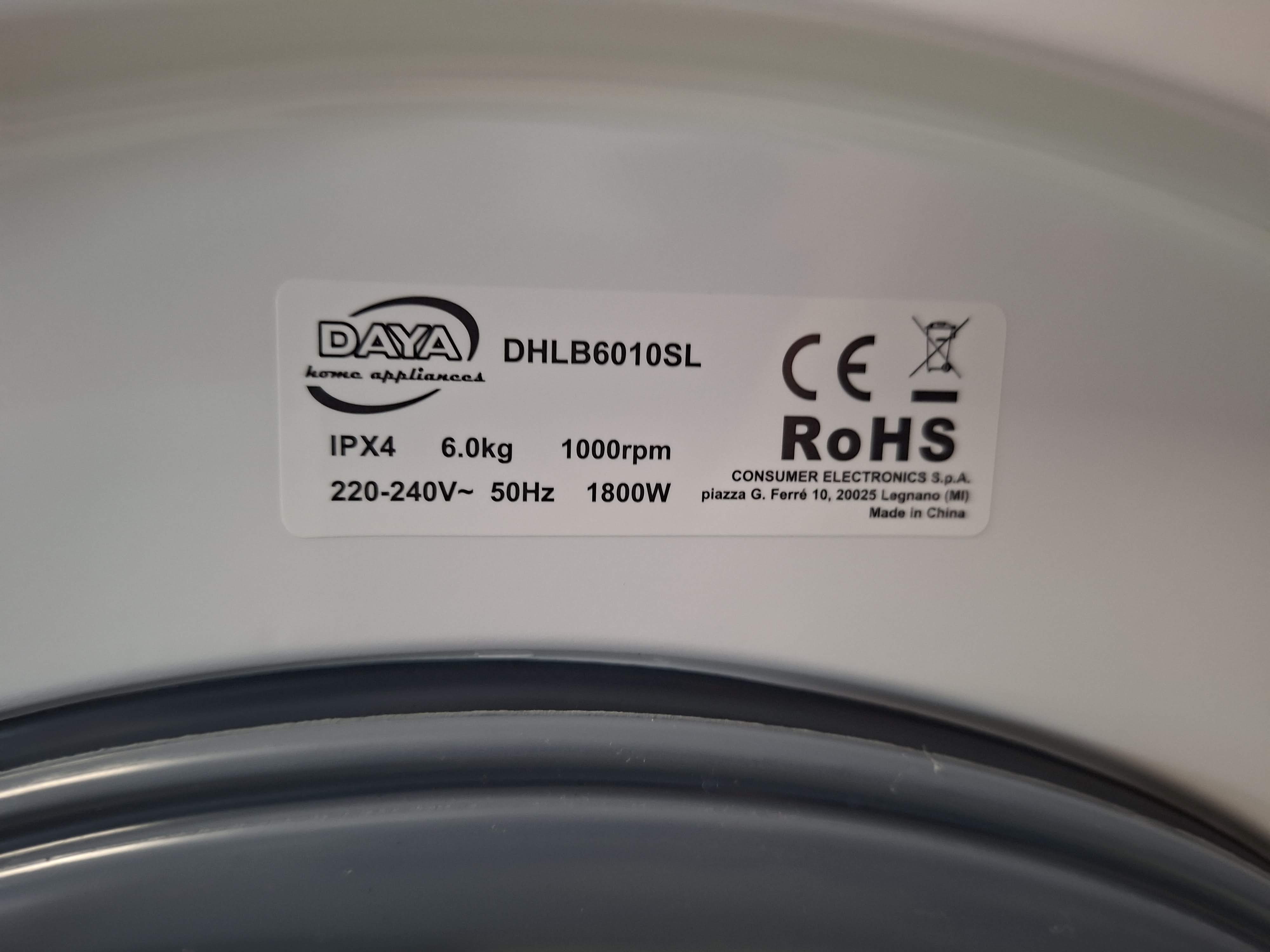 Veš mašina DAYA DHLB6010SL , 6 kg, slim