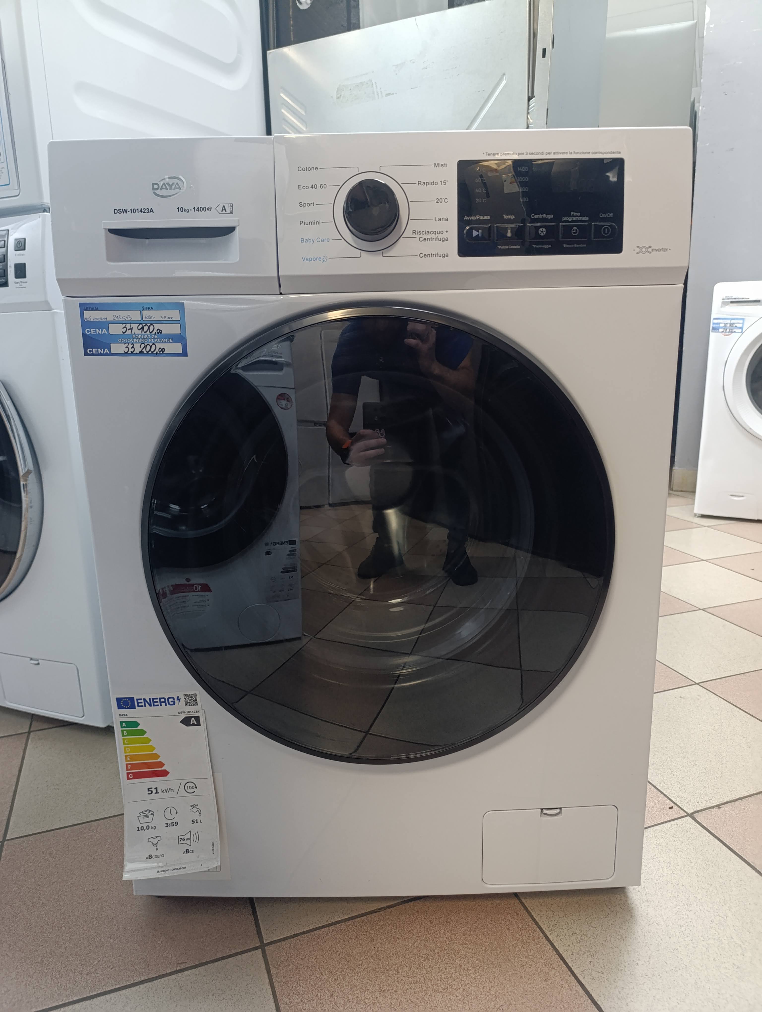 Veš mašina DAYA DSW-101423A (2) , 10 kg