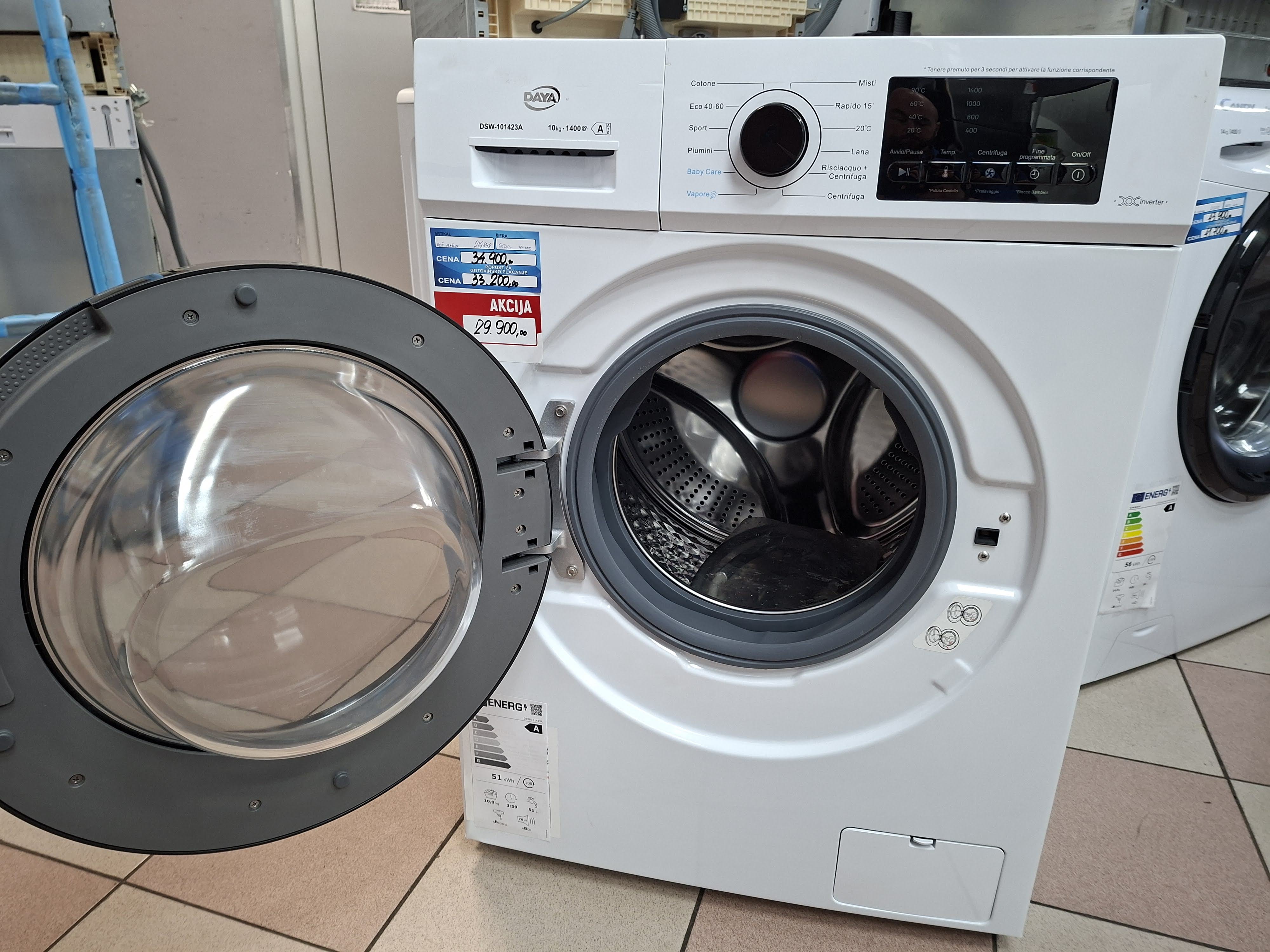 Veš mašina DAYA DSW-101423A (2) , 10 kg
