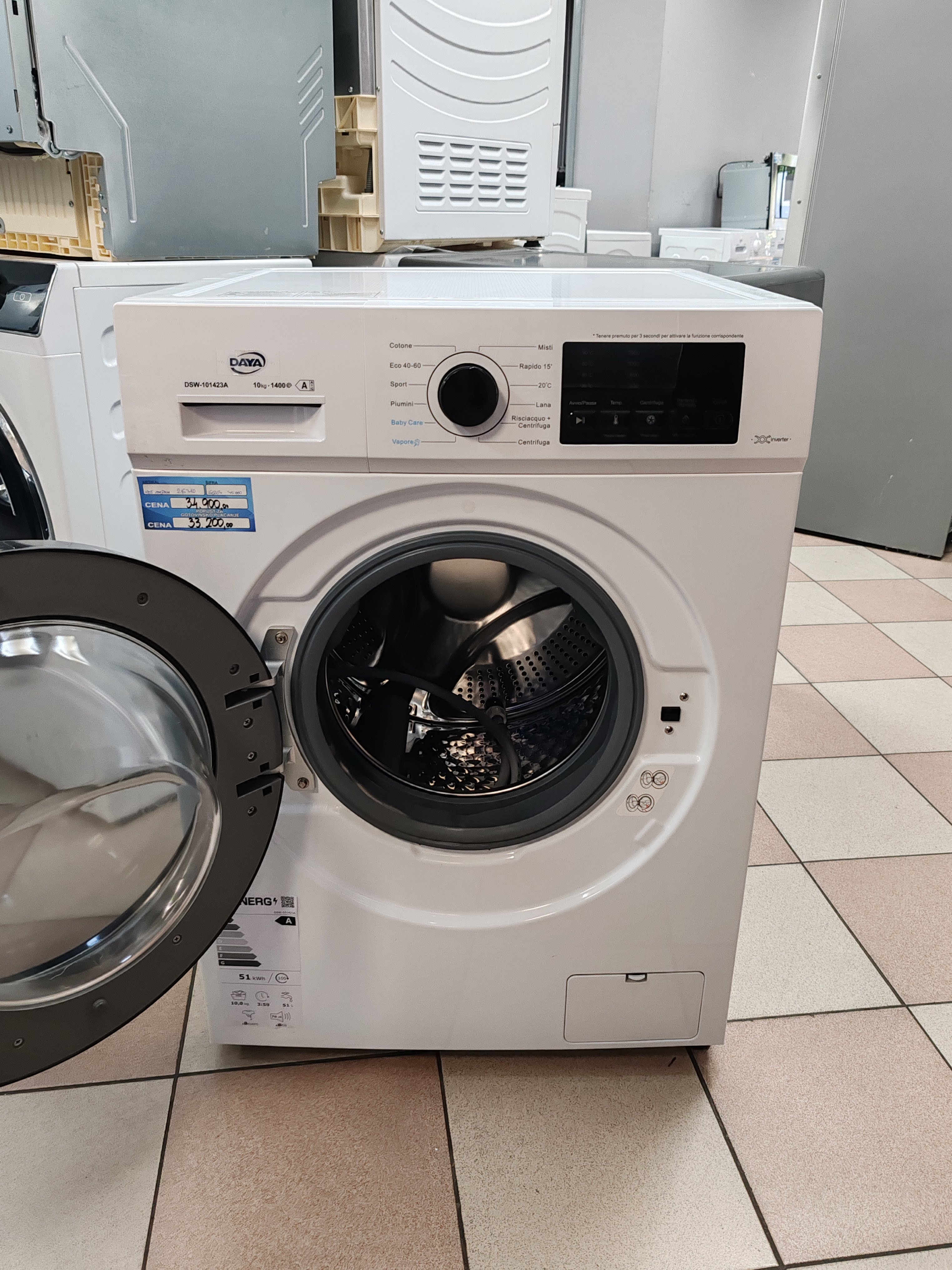 Veš mašina DAYA DSW-101423A , 10 kg
