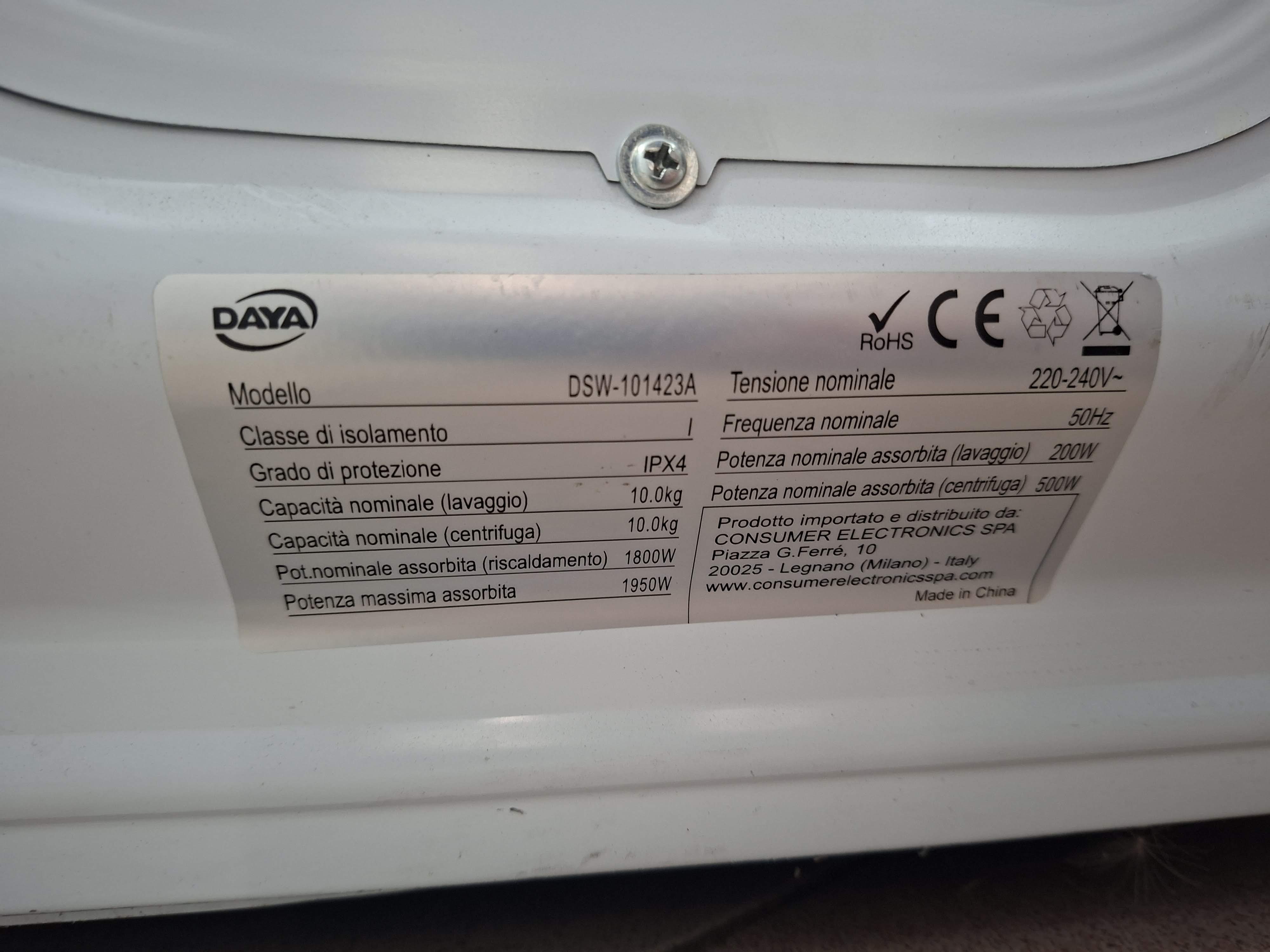 Veš mašina DAYA DSW-101423A , 10 kg