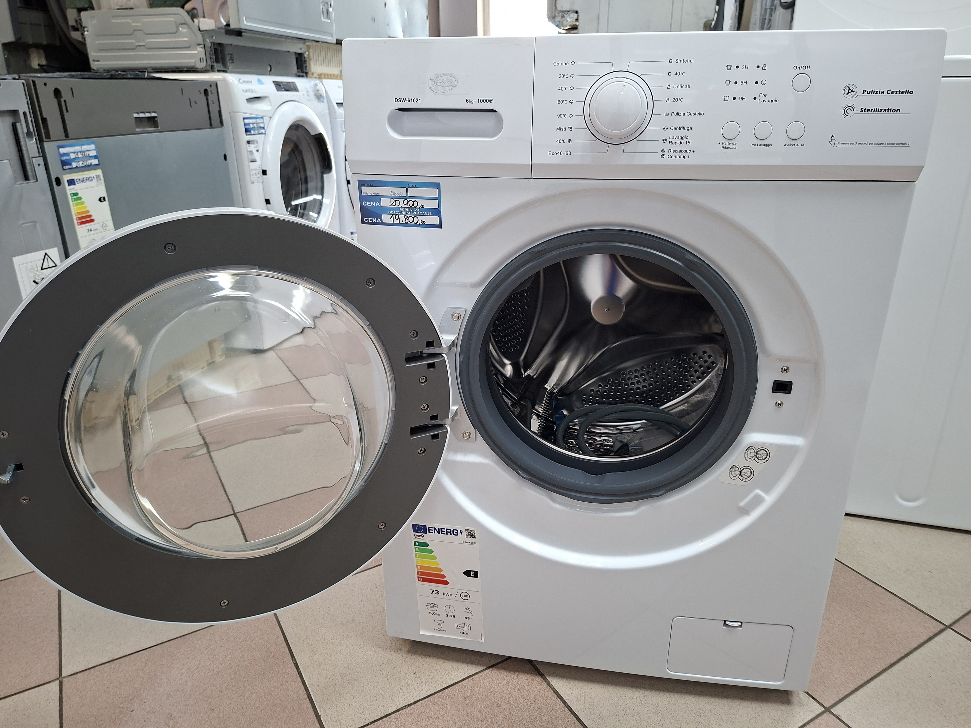 Veš mašina DAYA DSW-61021 (2) , 6 kg, slim
