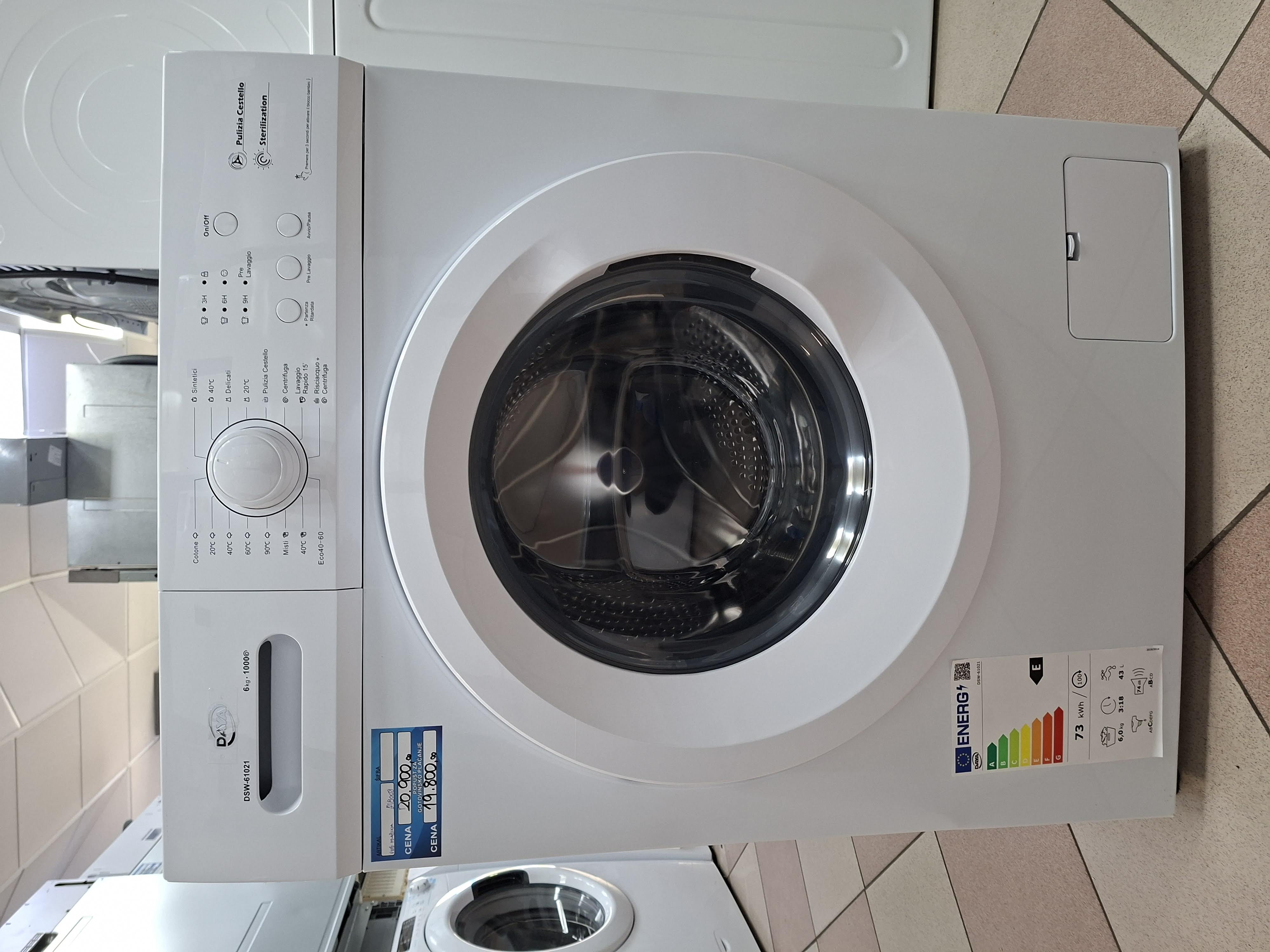 Veš mašina DAYA DSW-61021 (2) , 6 kg, slim