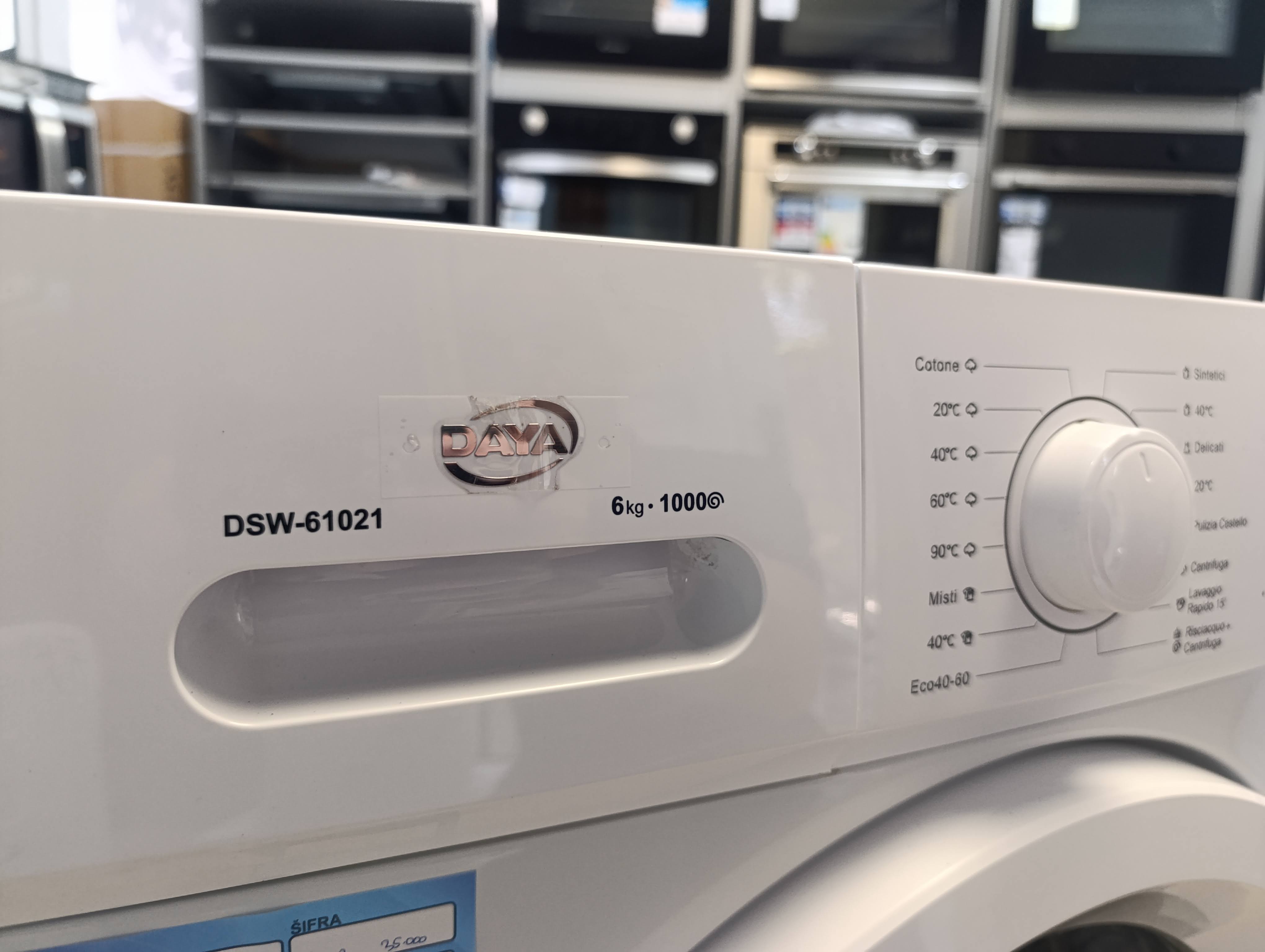 Veš mašina DAYA DSW-61021 (3) , 6 kg, slim