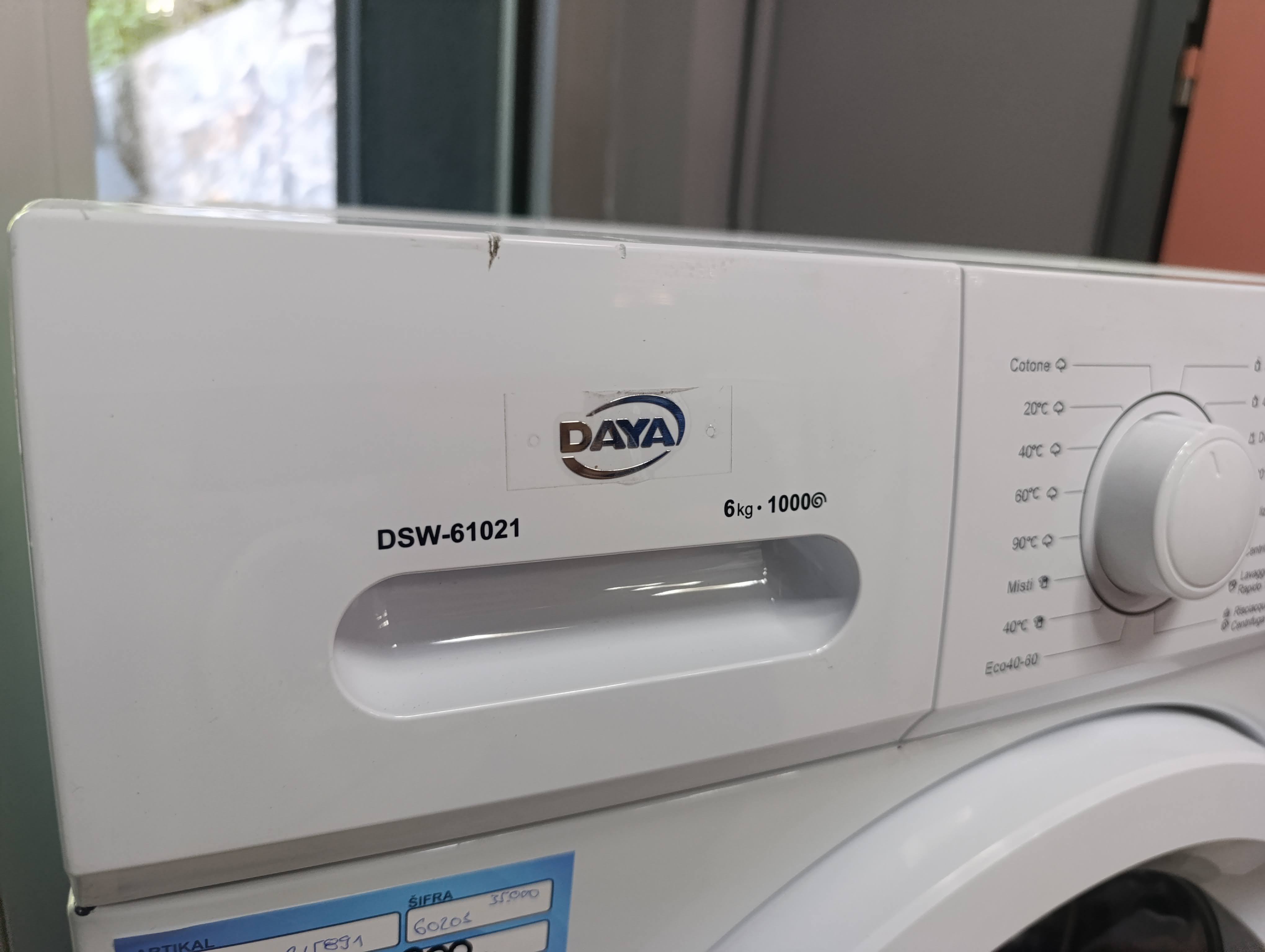 Veš mašina DAYA DSW-61021 , 6 kg, slim