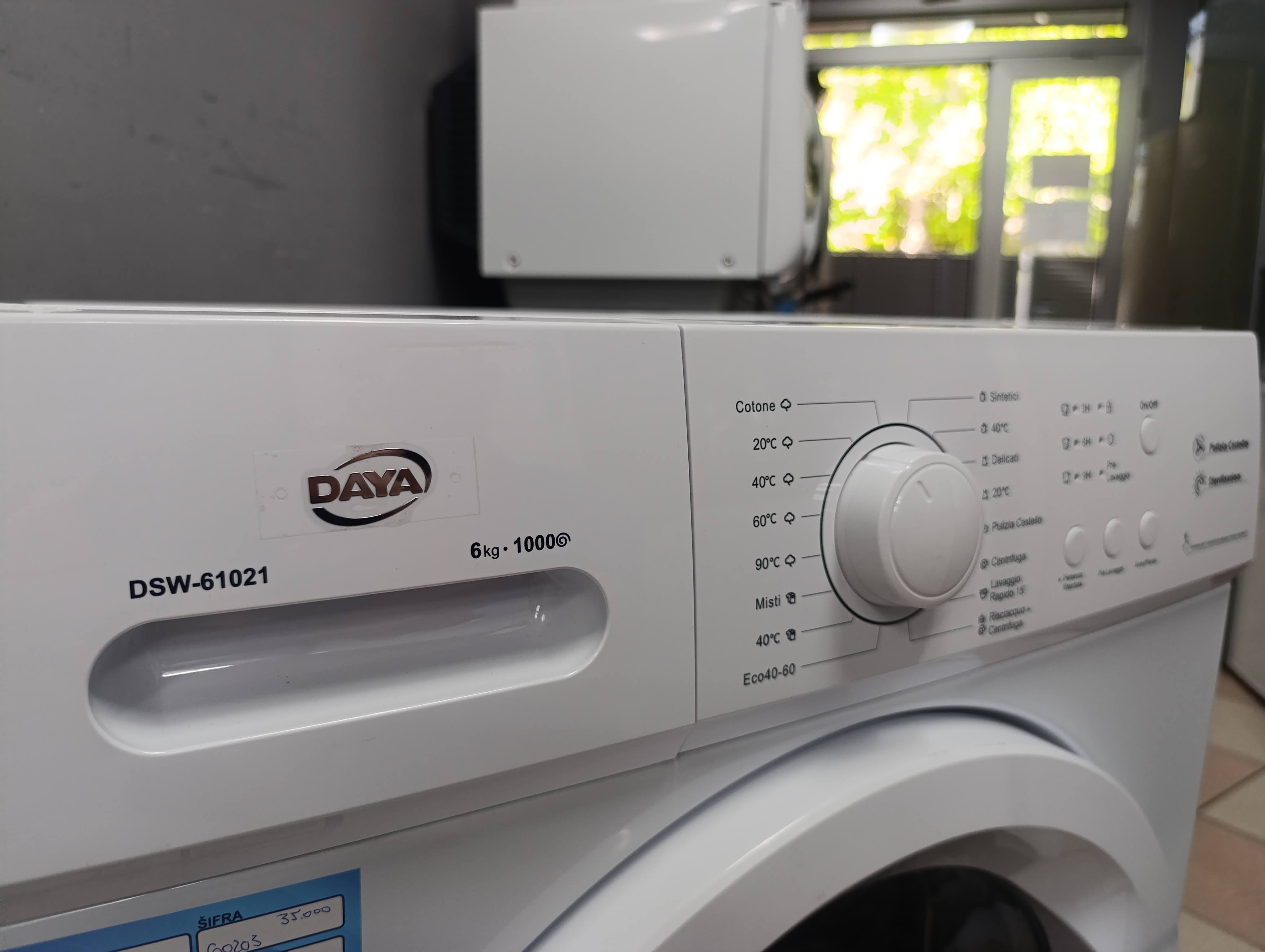 Veš mašina DAYA DSW-61021 , 6 kg, slim