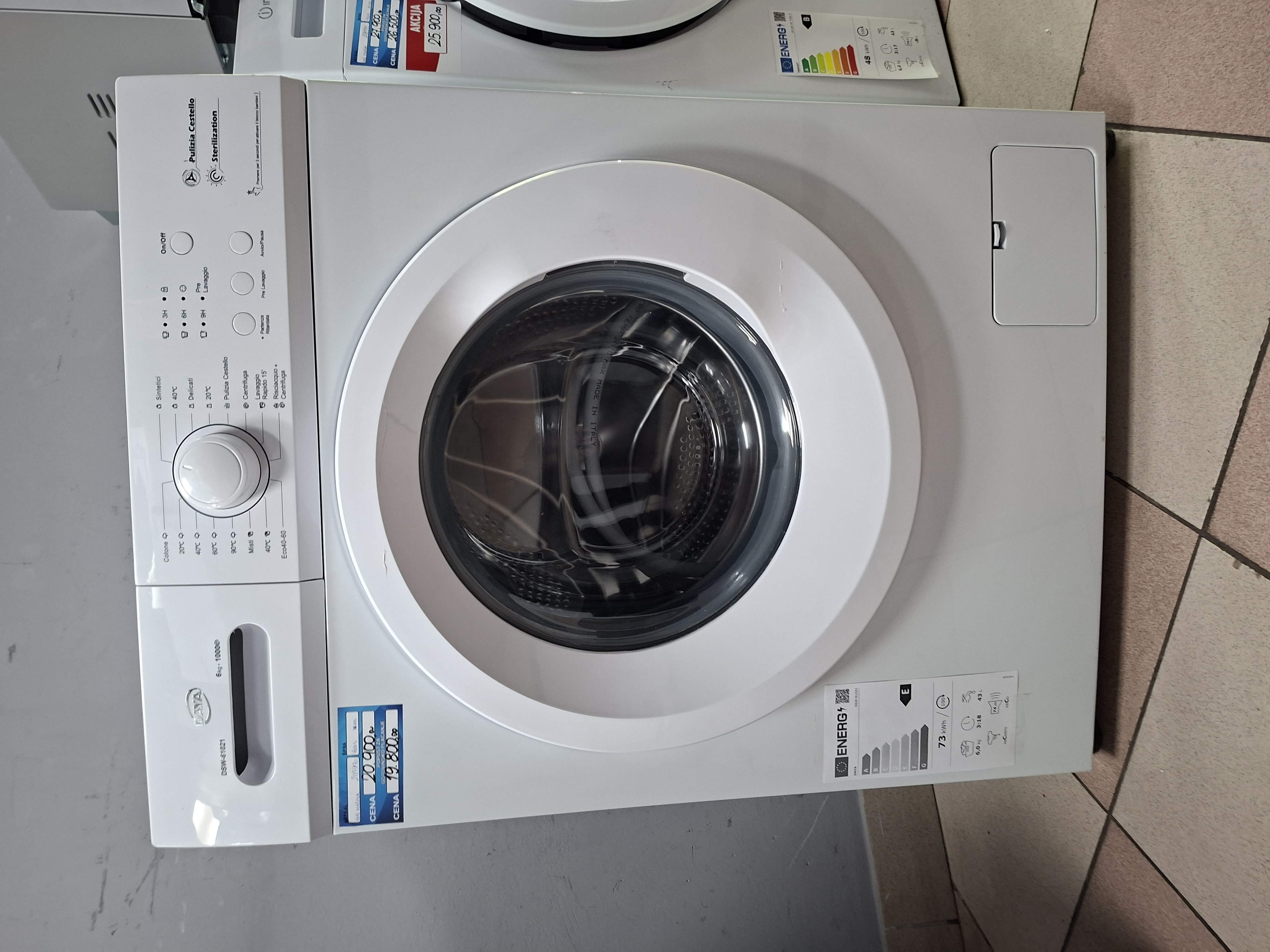 Veš mašina DAYA DSW-61021 , 6 kg, slim