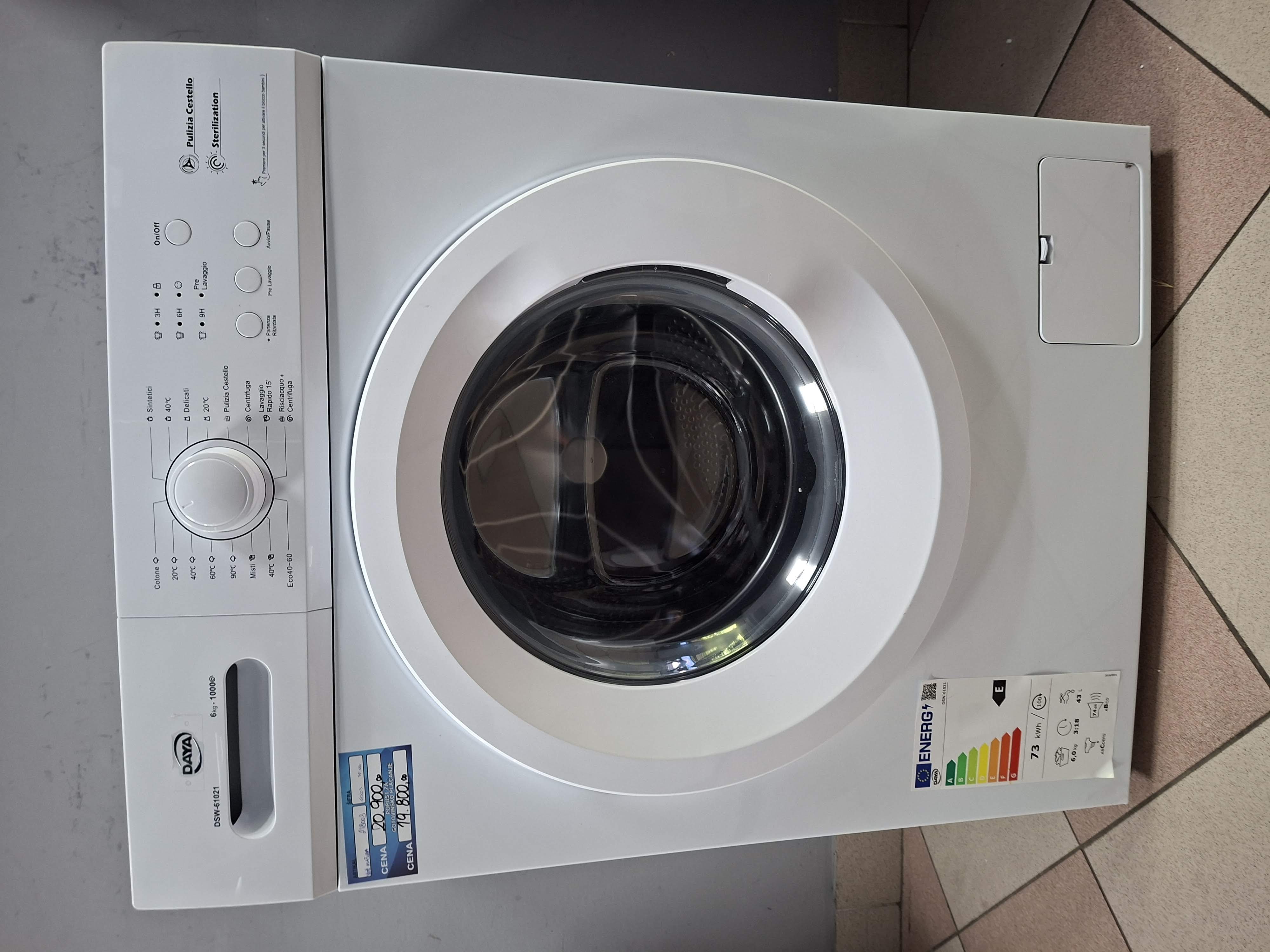 Veš mašina DAYA DSW-61021 , 6 kg, slim
