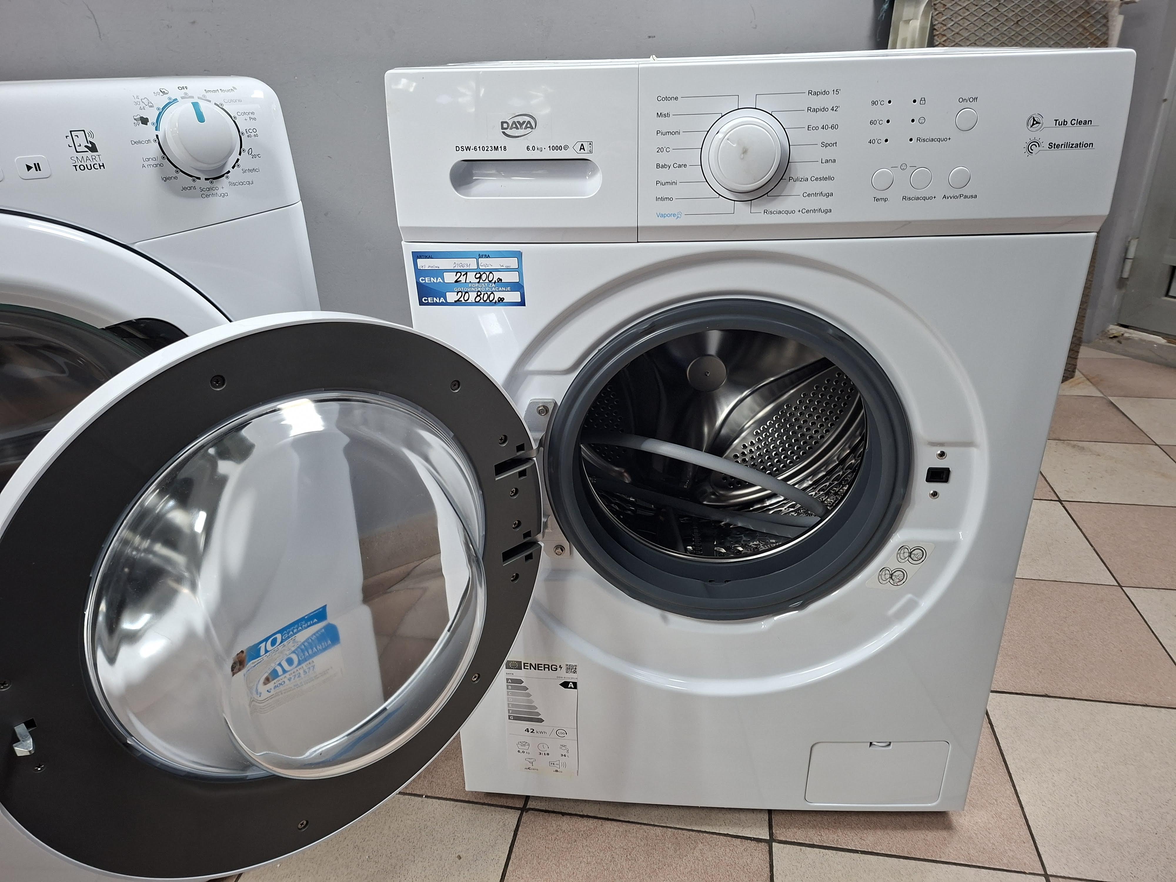 Veš mašina DAYA DSW-61023M18 (2), 6 kg, slim