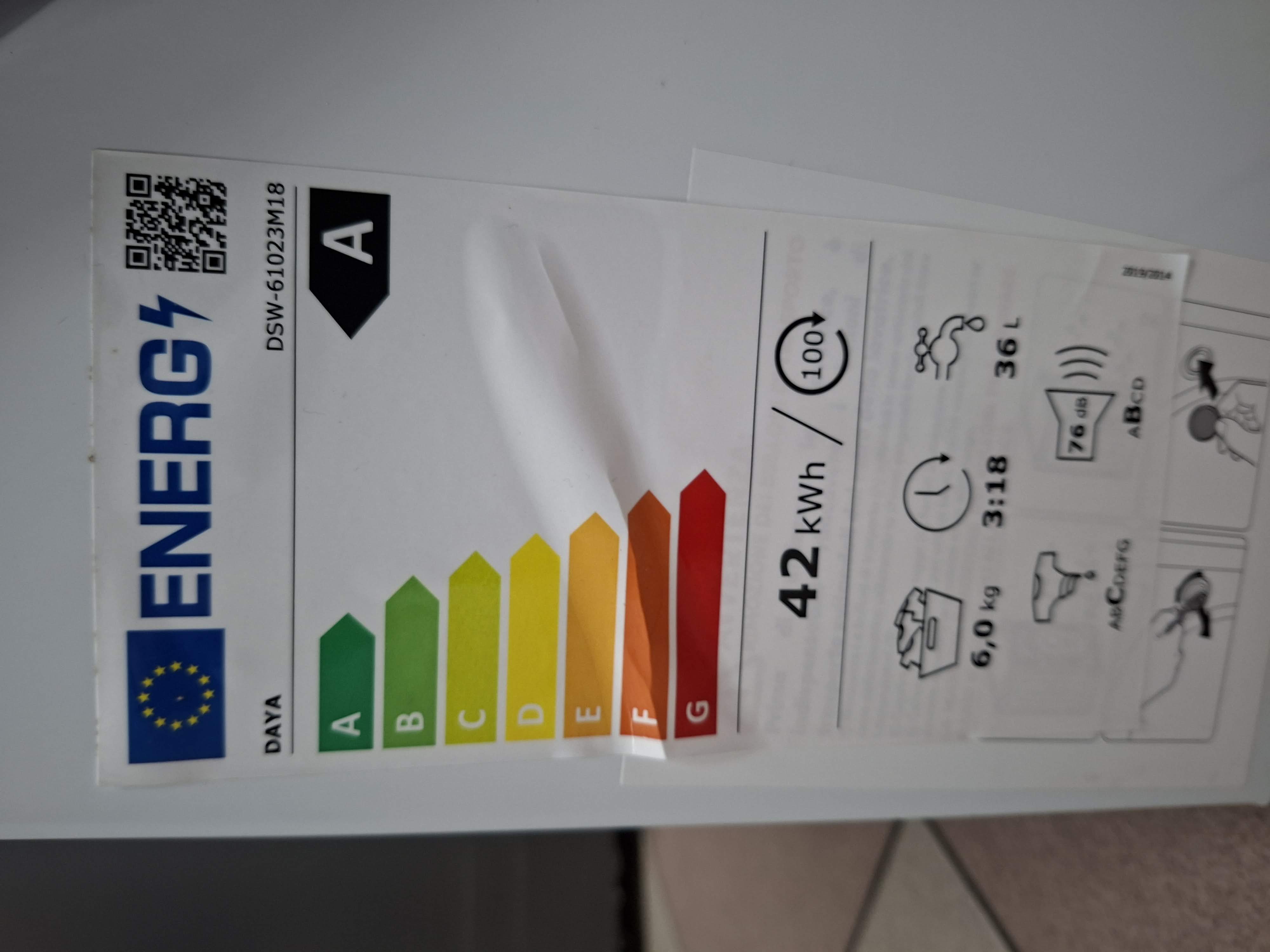 Veš mašina DAYA DSW-61023M18 (2), 6 kg, slim