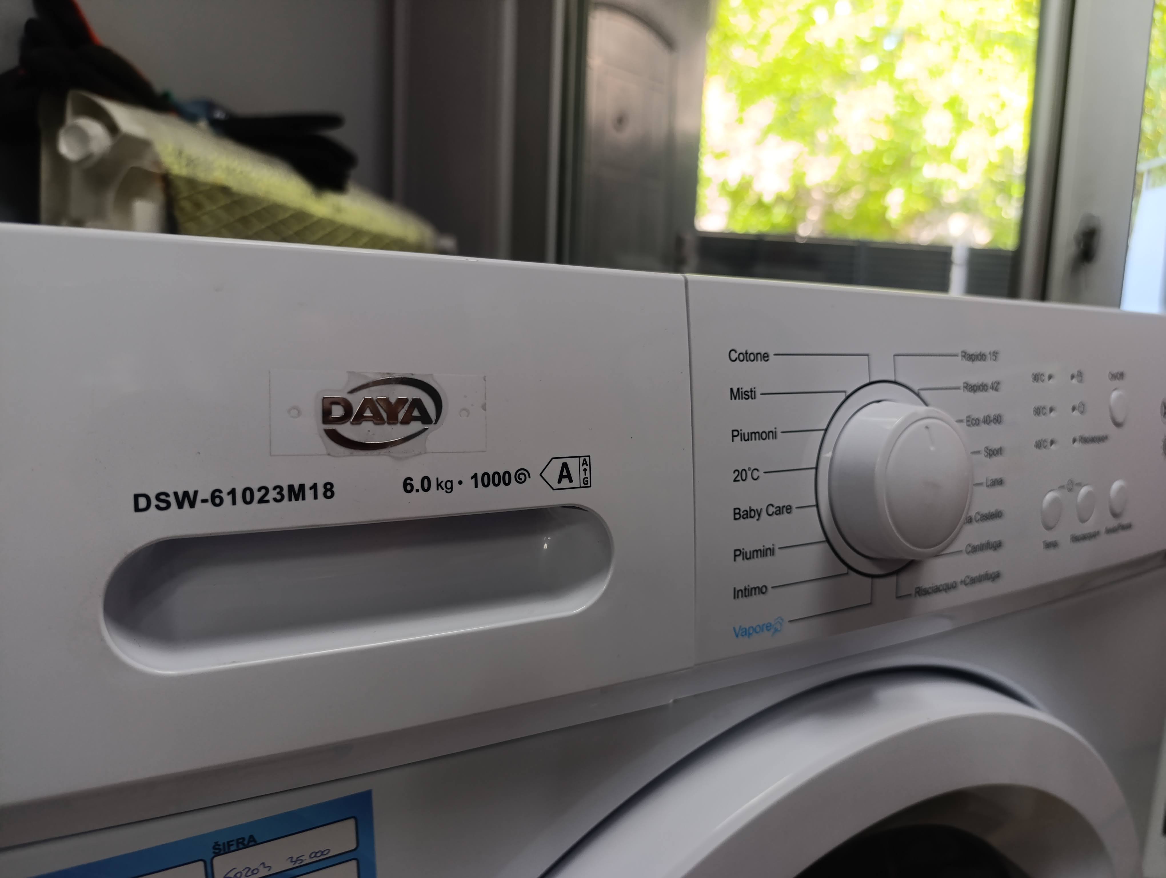 Veš mašina DAYA DSW-61023M18 , 6 kg, slim