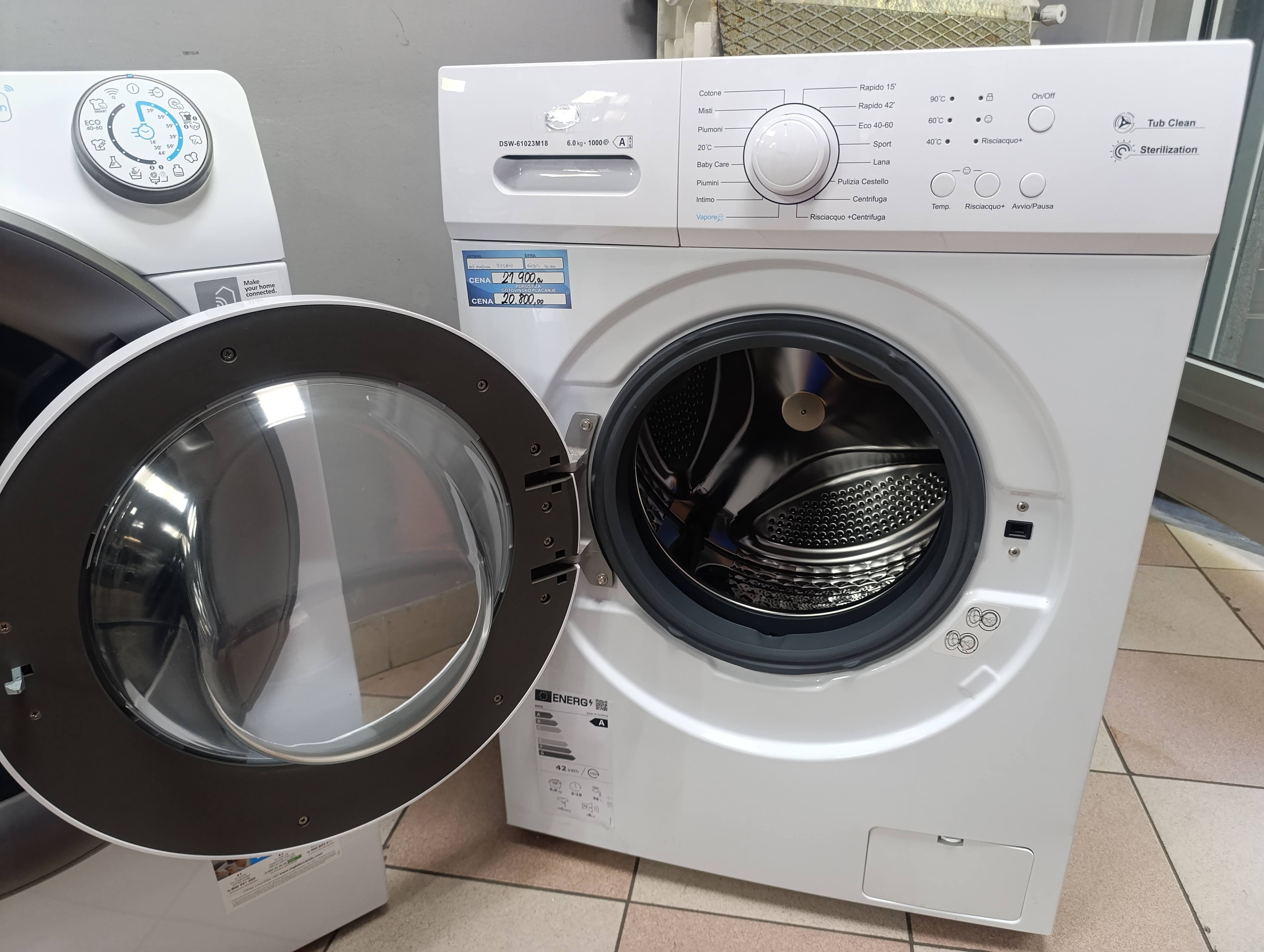 Veš mašina DAYA DSW-61023M18 , 6 kg, slim