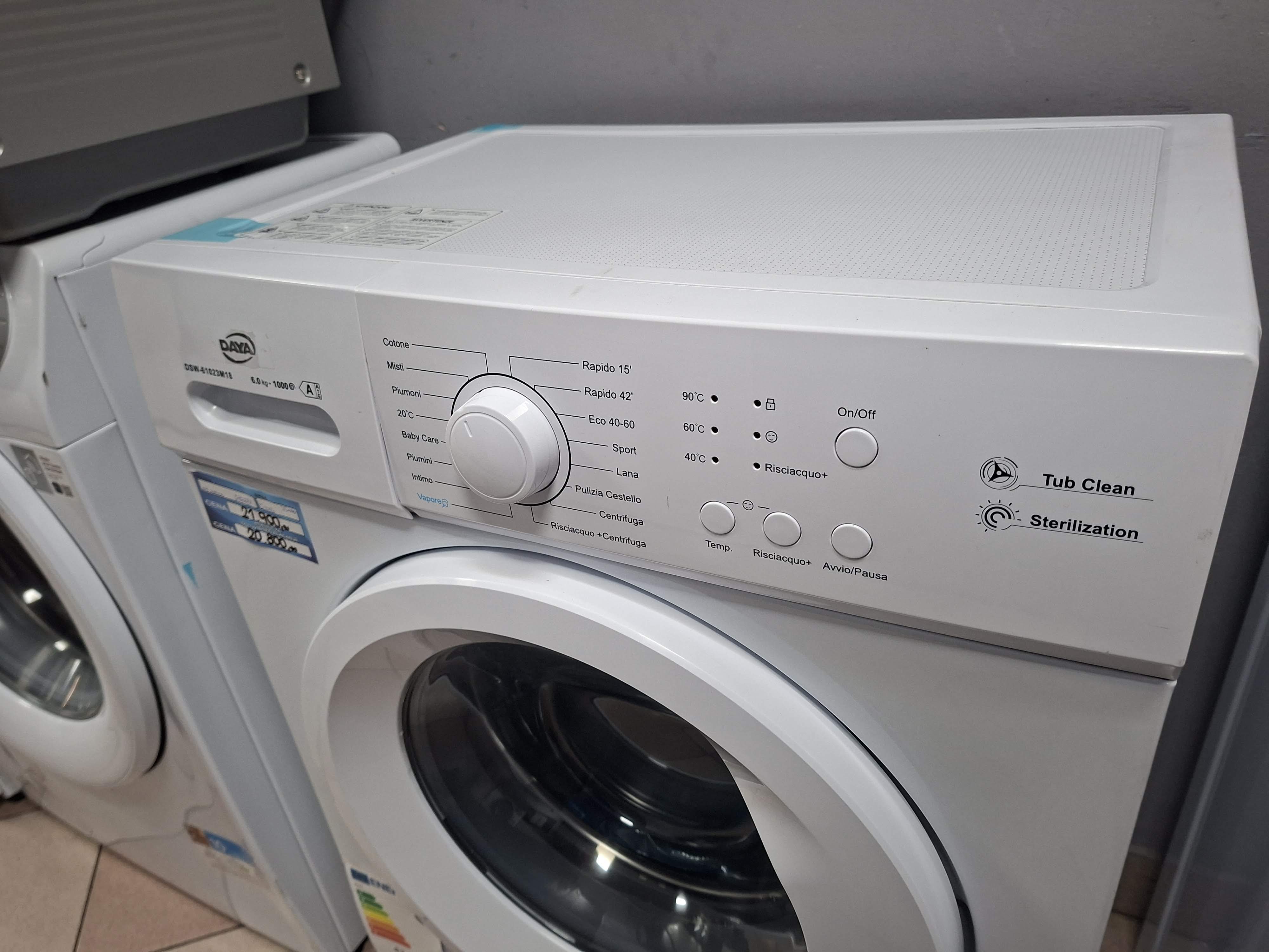 Veš mašina DAYA DSW-61023M18 , 6 kg, slim