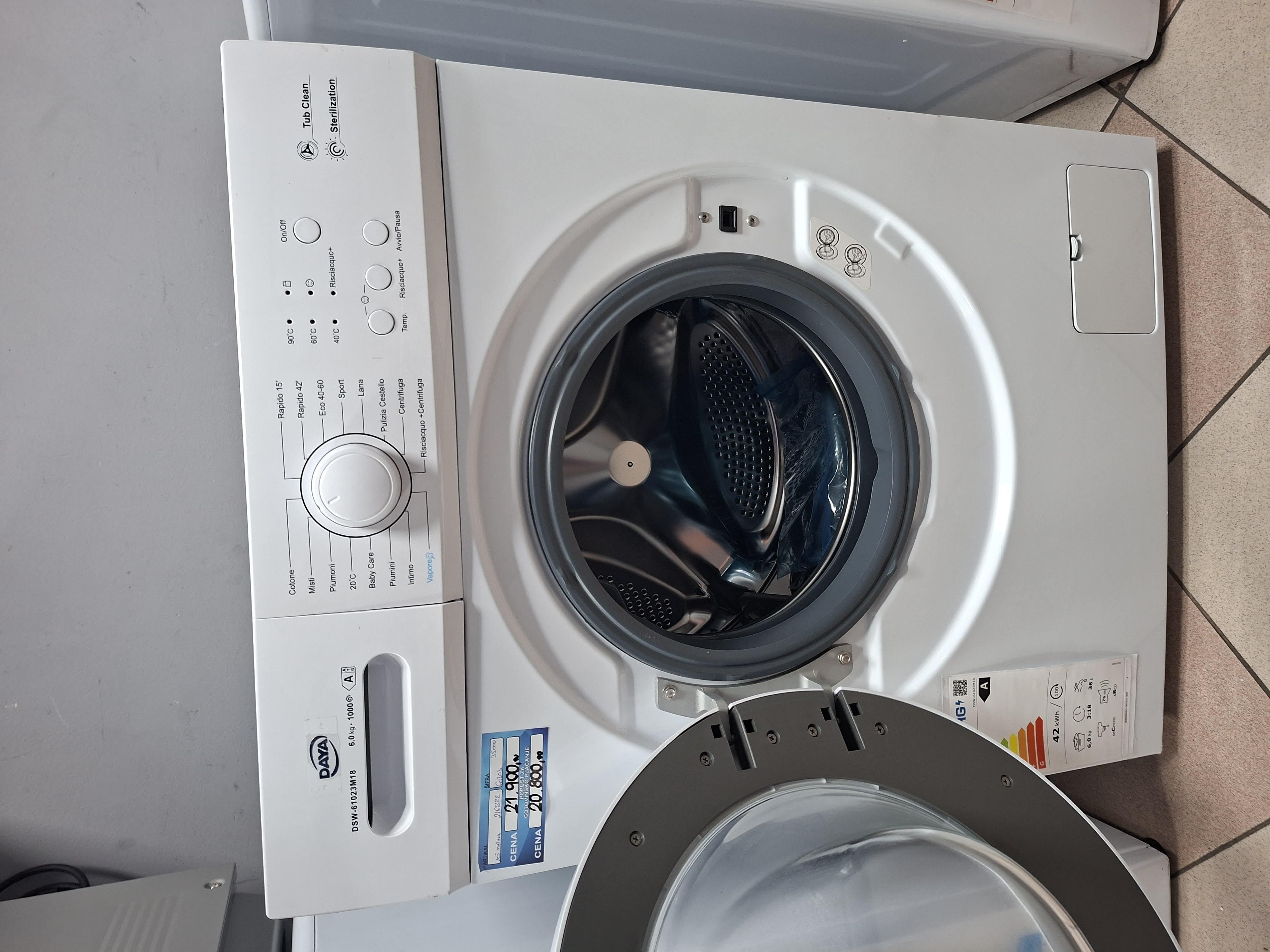 Veš mašina DAYA DSW-61023M18 , 6 kg, slim