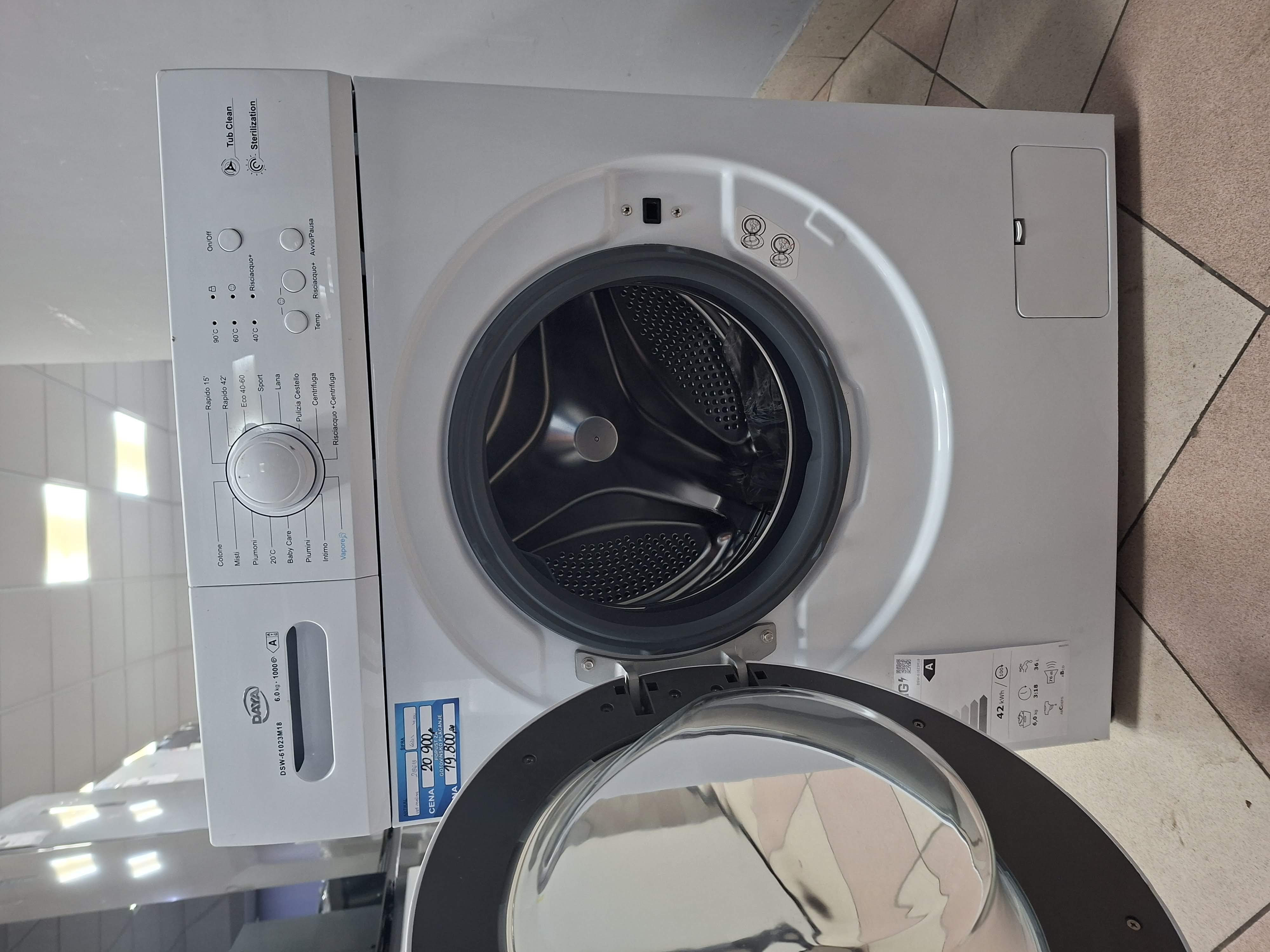 Veš mašina DAYA DSW-61023M18 , 6 kg, slim