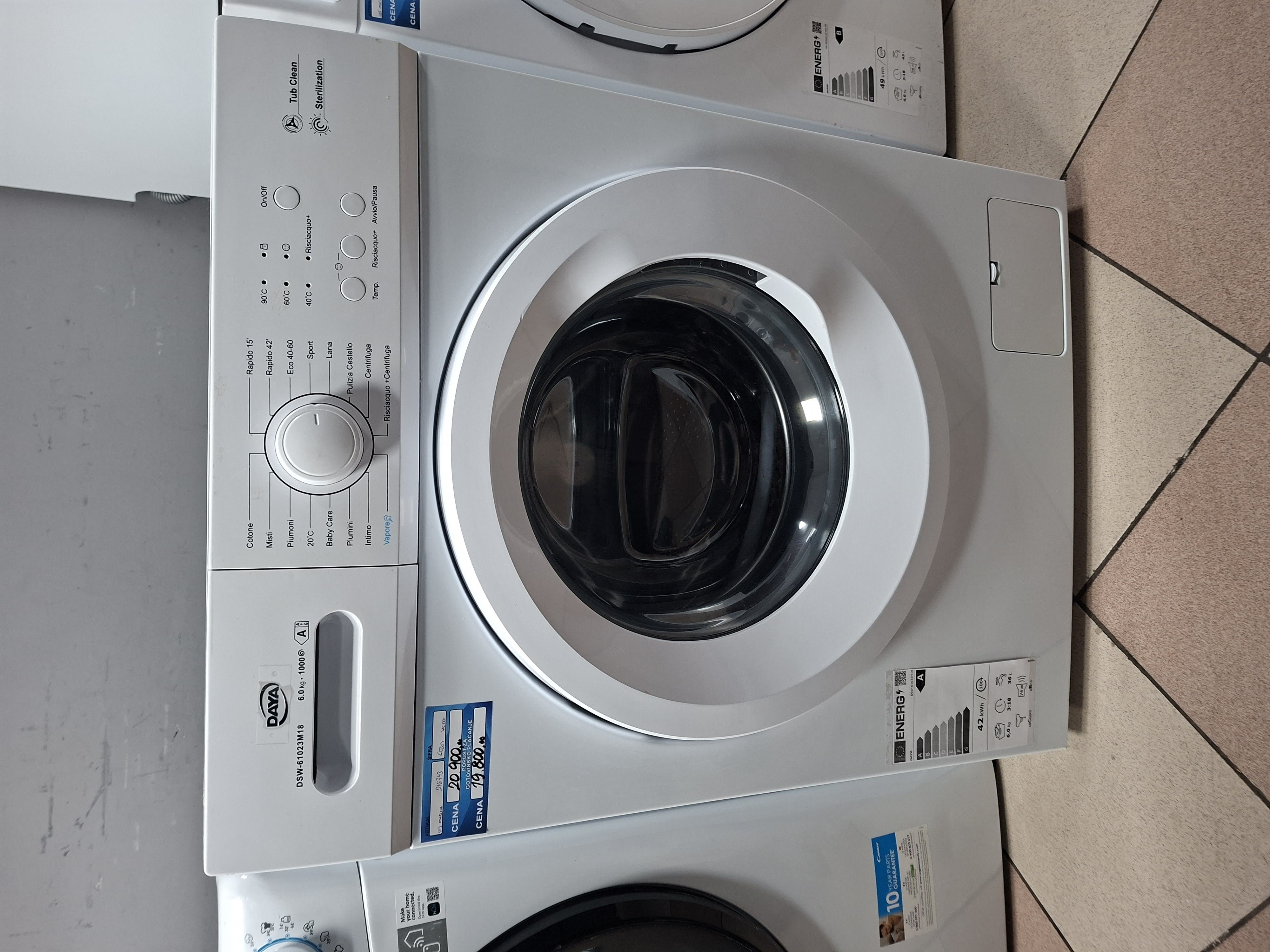 Veš mašina DAYA DSW-61023M18 , 6 kg, slim