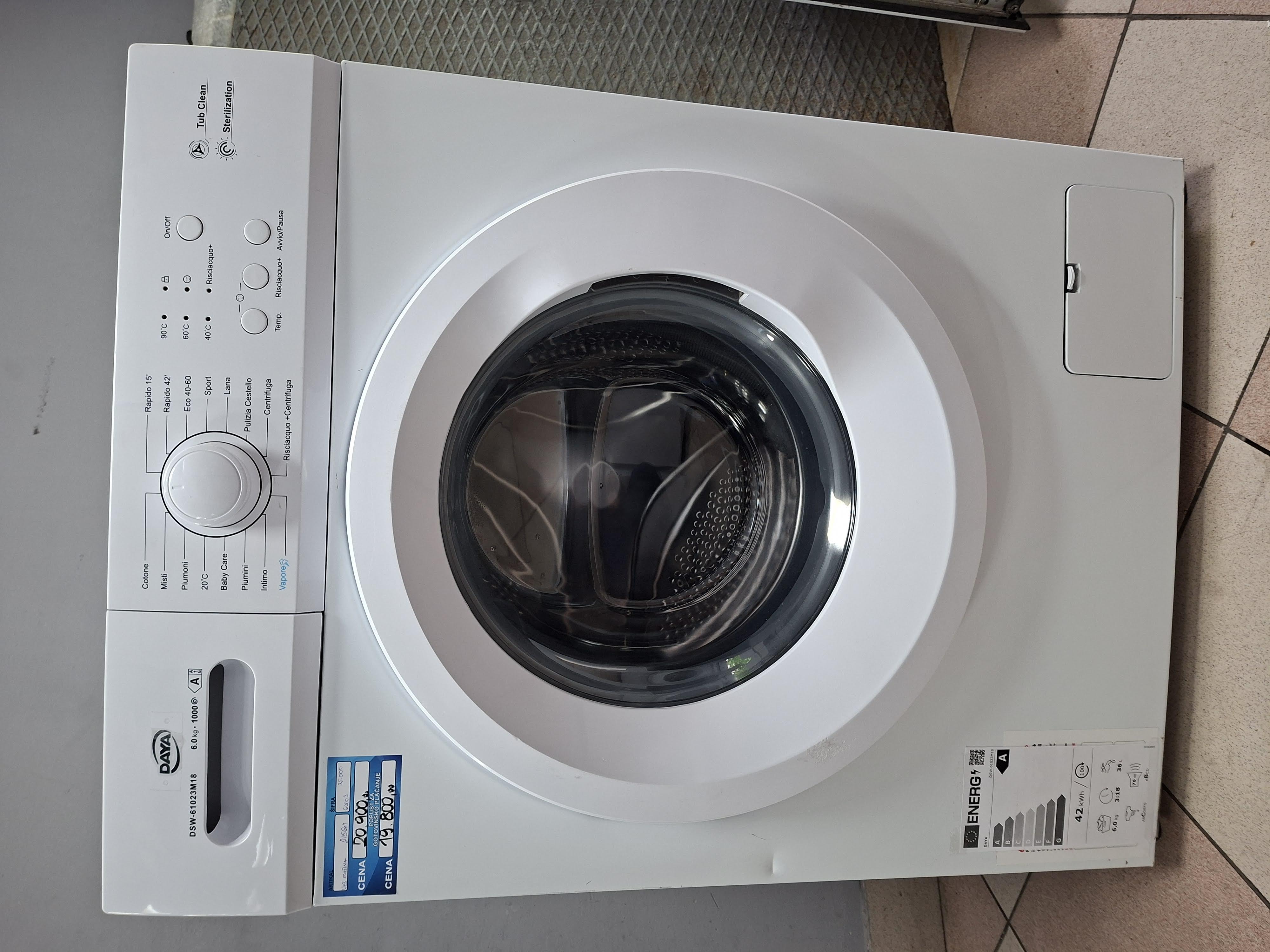 Veš mašina DAYA DSW-61023M18 , 6 kg, slim