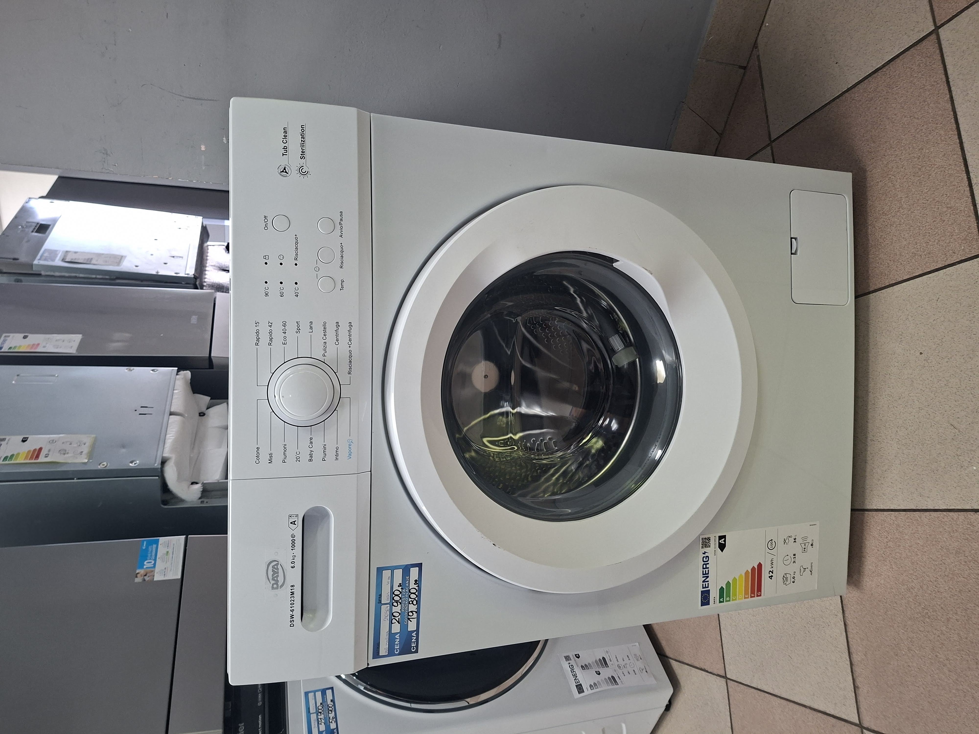 Veš mašina DAYA DSW-61023M18, 6 kg, slim