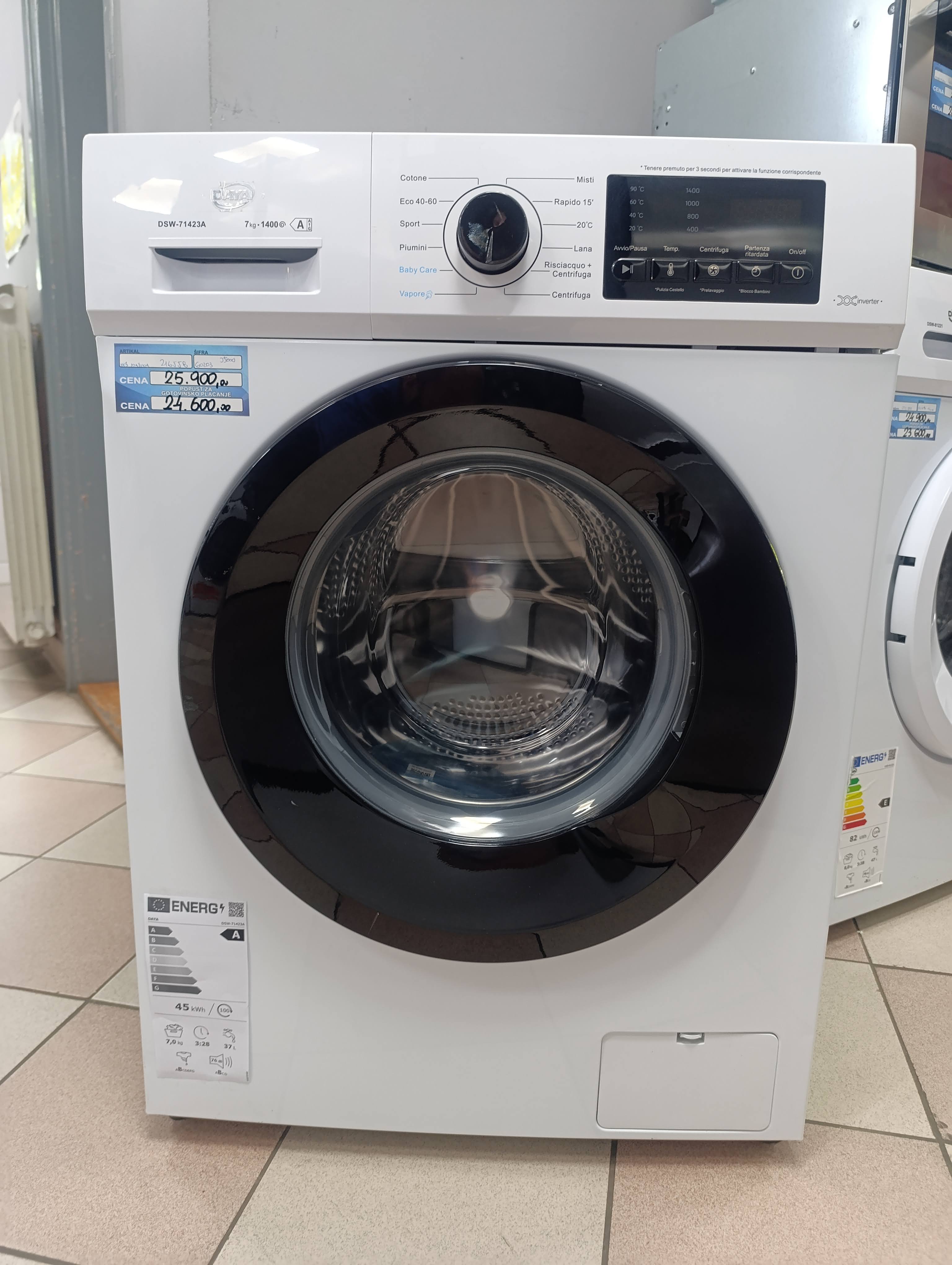 Veš mašina DAYA DSW-71423A , 7 kg, slim