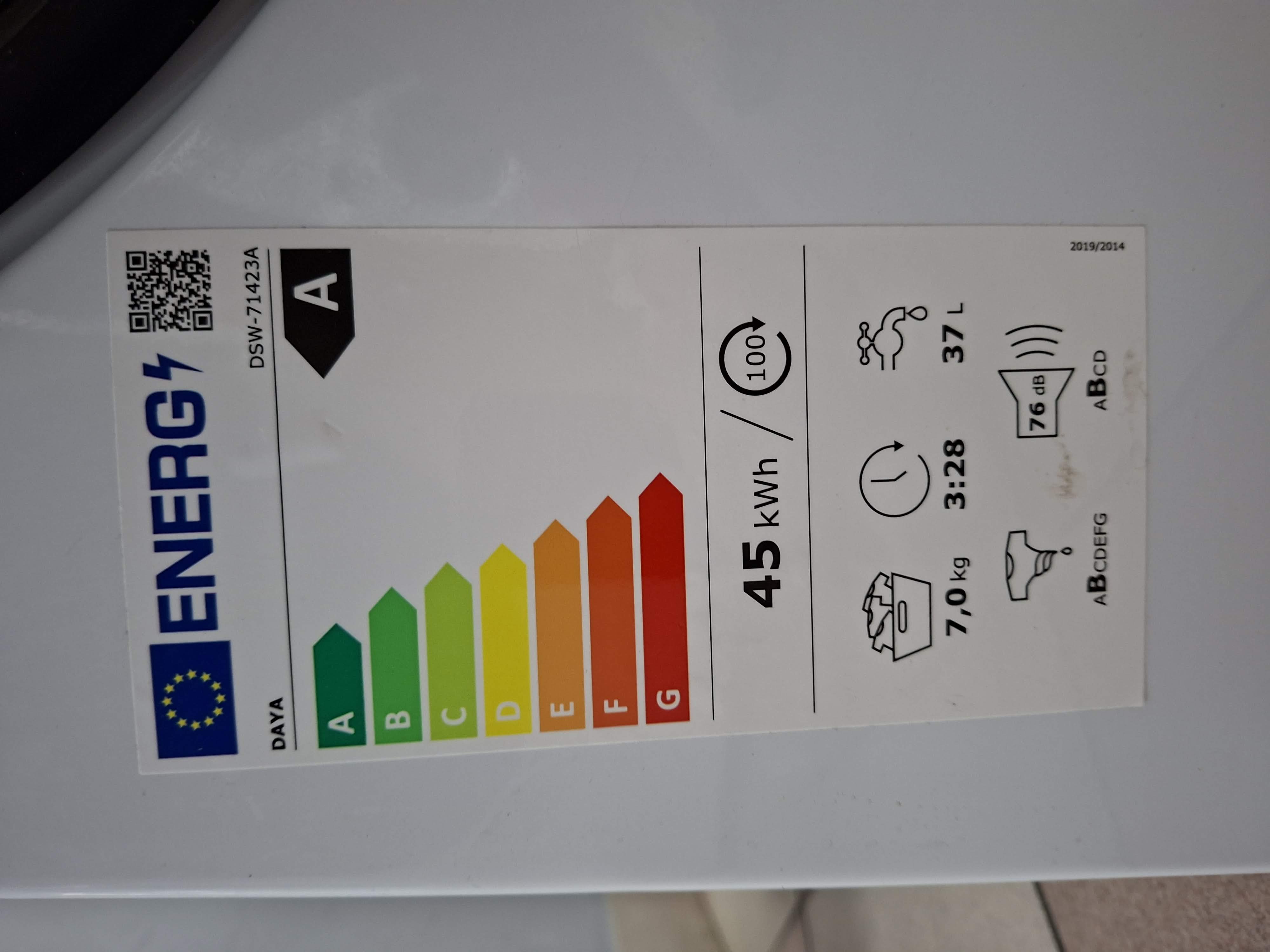 Veš mašina DAYA DSW-71423A , 7 kg, slim