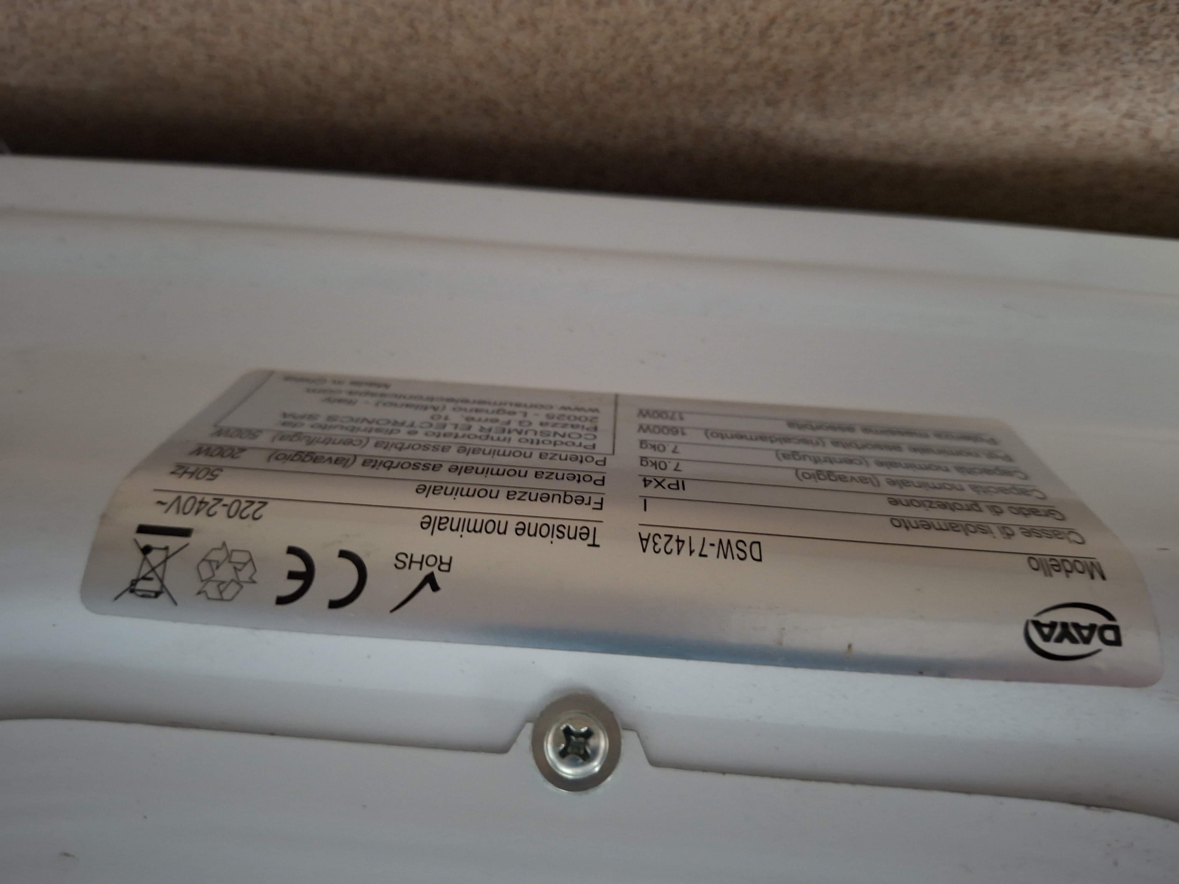 Veš mašina DAYA DSW-71423A, 7 kg, slim