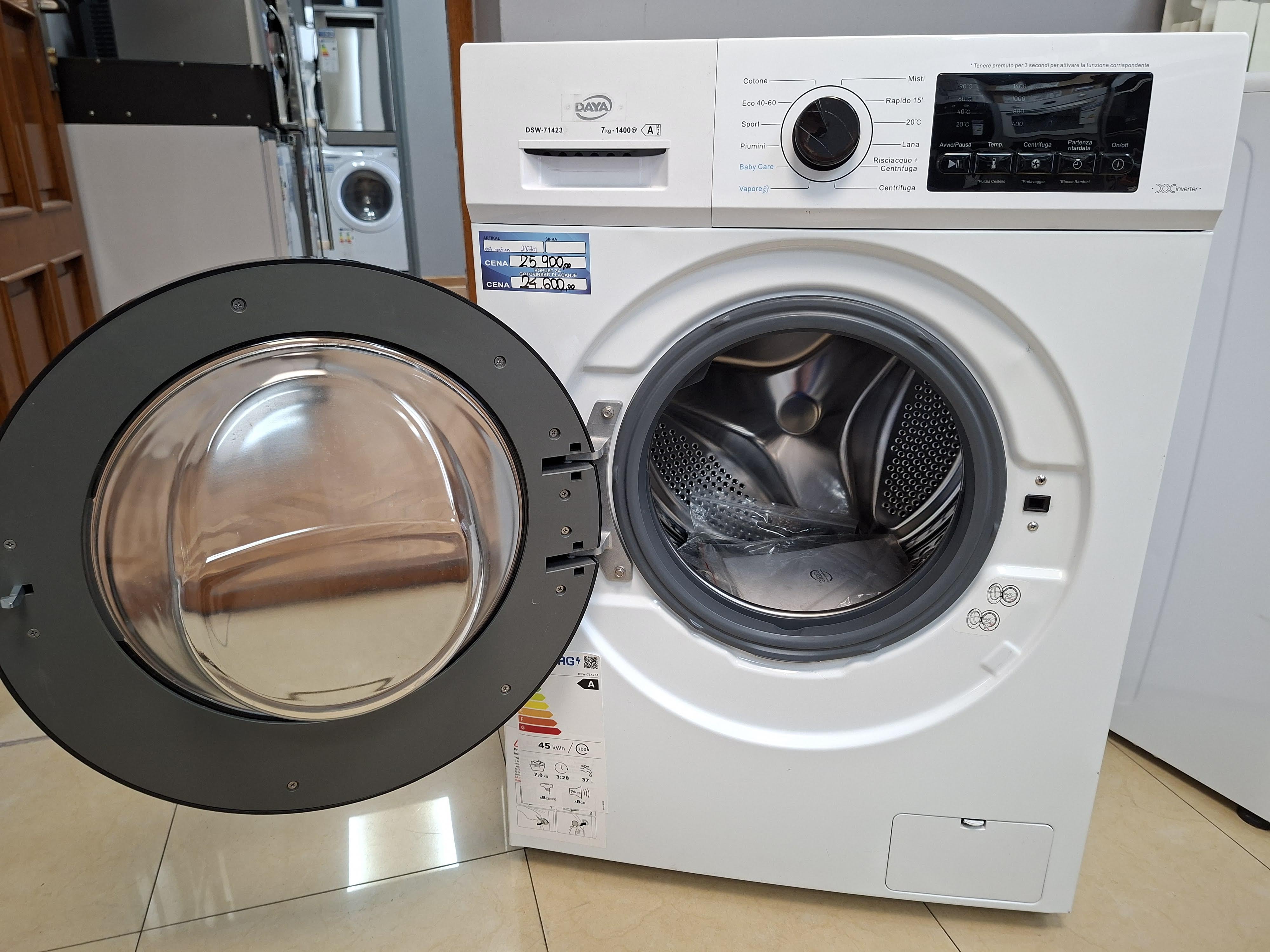 Veš mašina DAYA DSW-71423A, 7 kg, slim