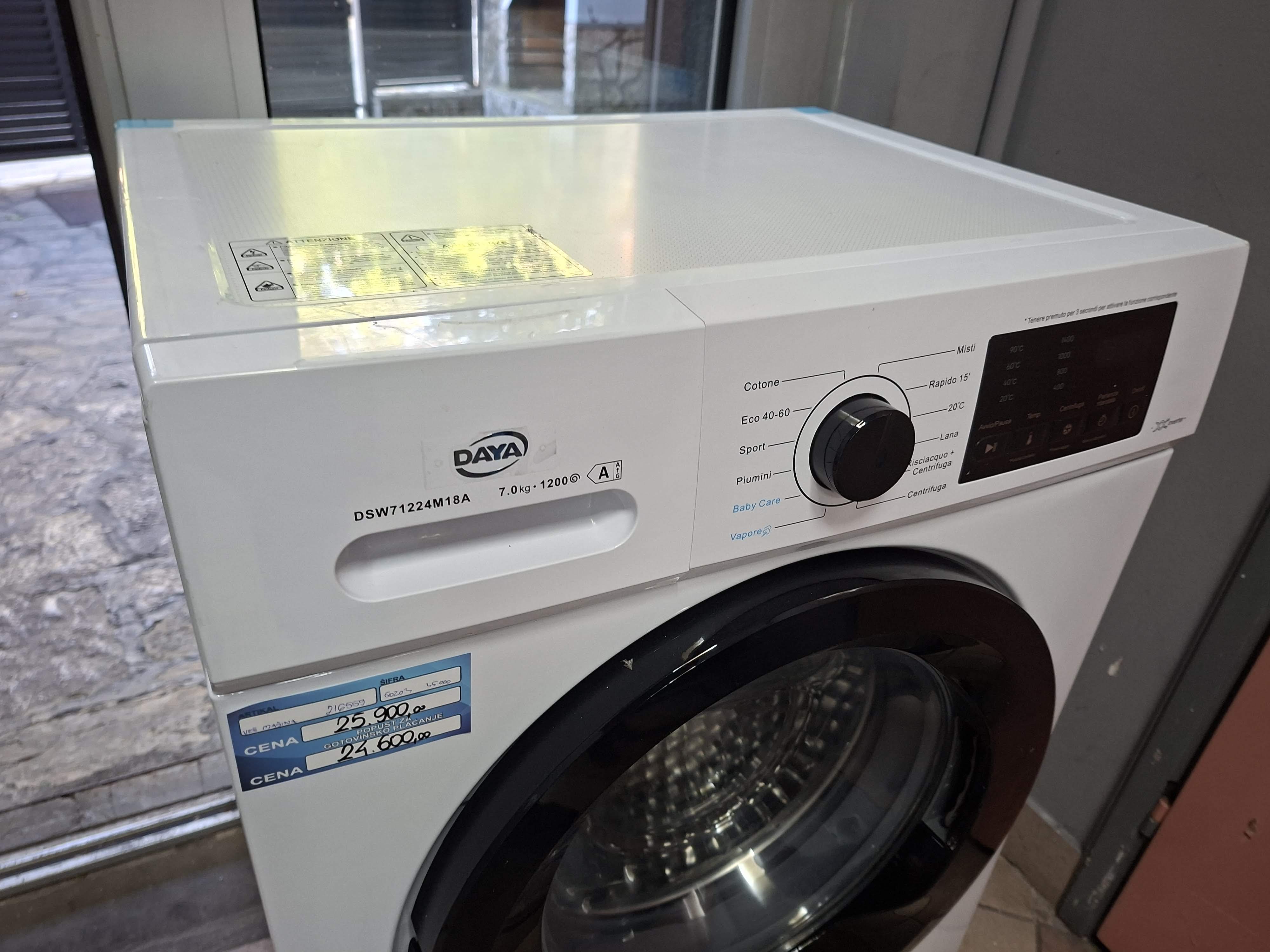Veš mašina DAYA DSW-71423A(2) , 7 kg