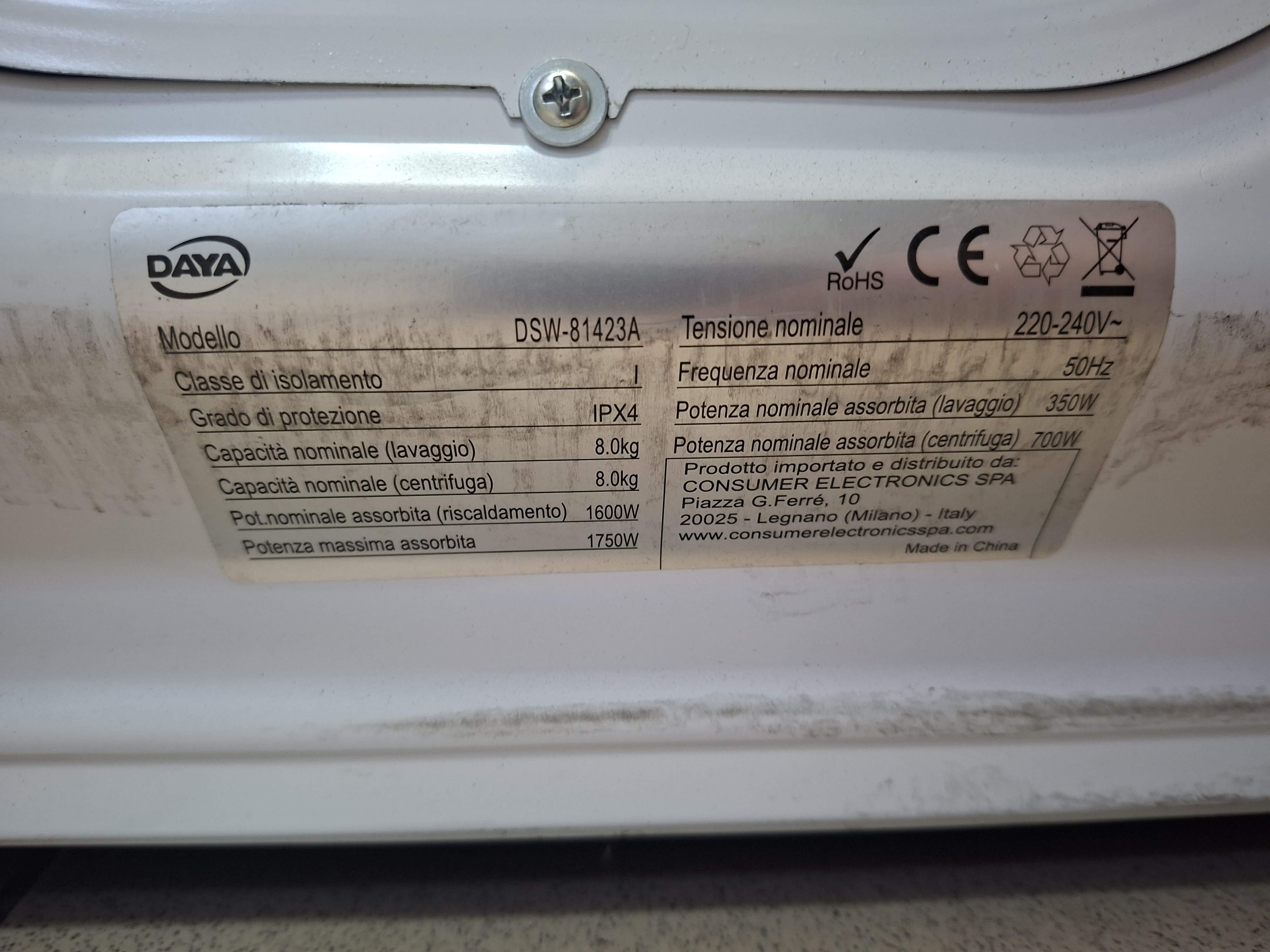 Veš mašina DAYA DSW-81423A , 8 kg