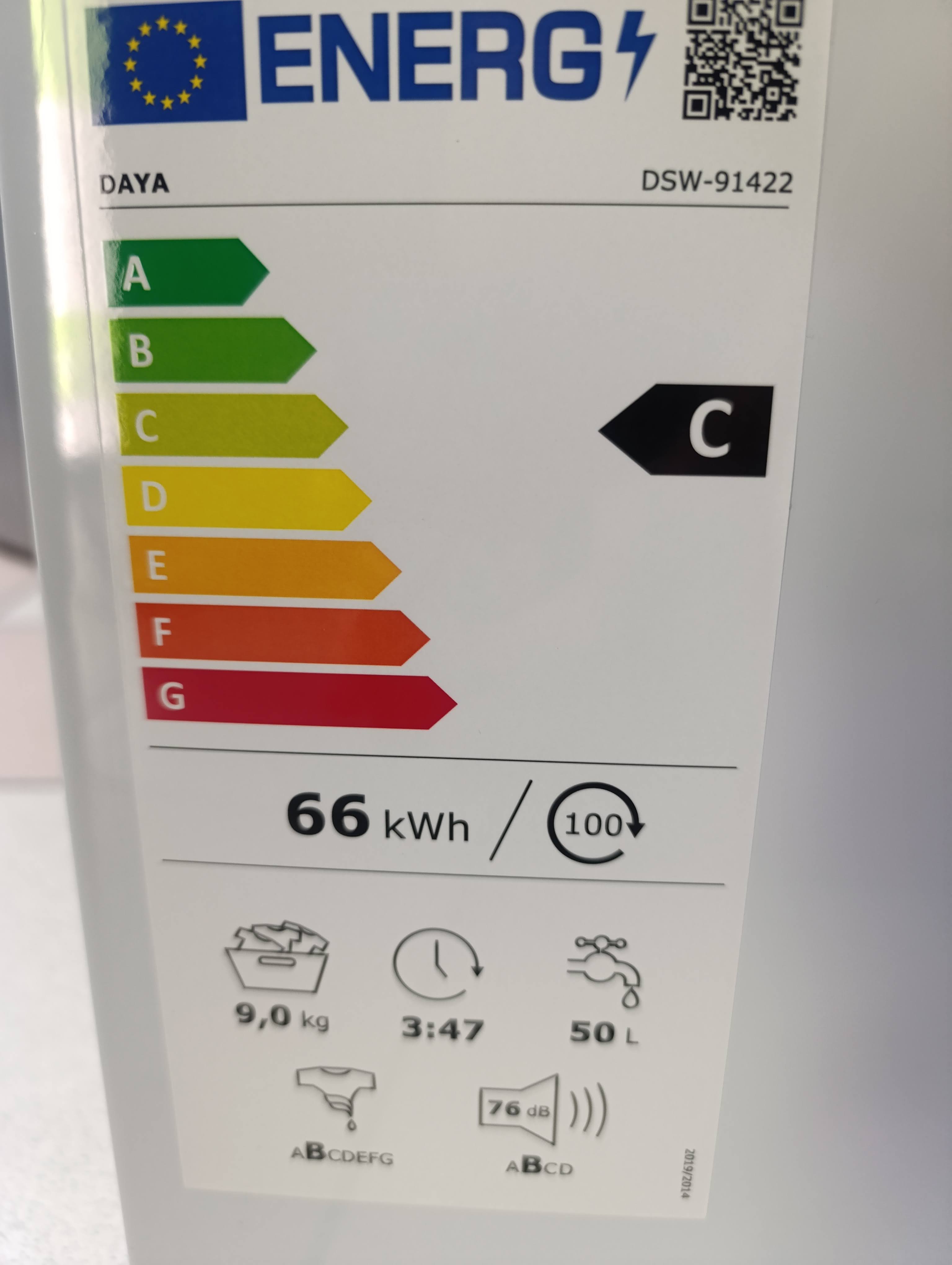 Veš mašina DAYA DSW-91422 , 9 kg