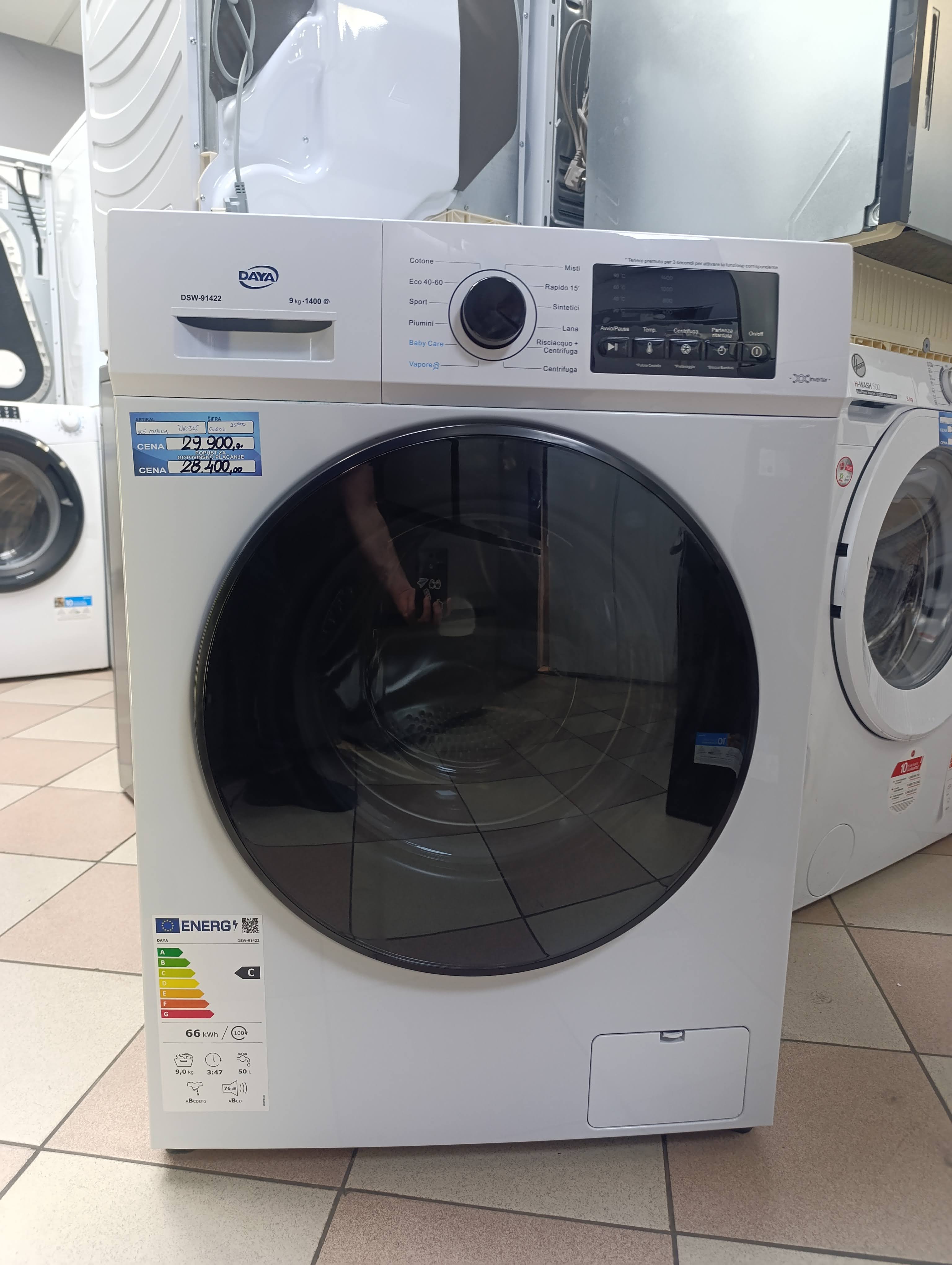 Veš mašina DAYA DSW-91422 , 9 kg