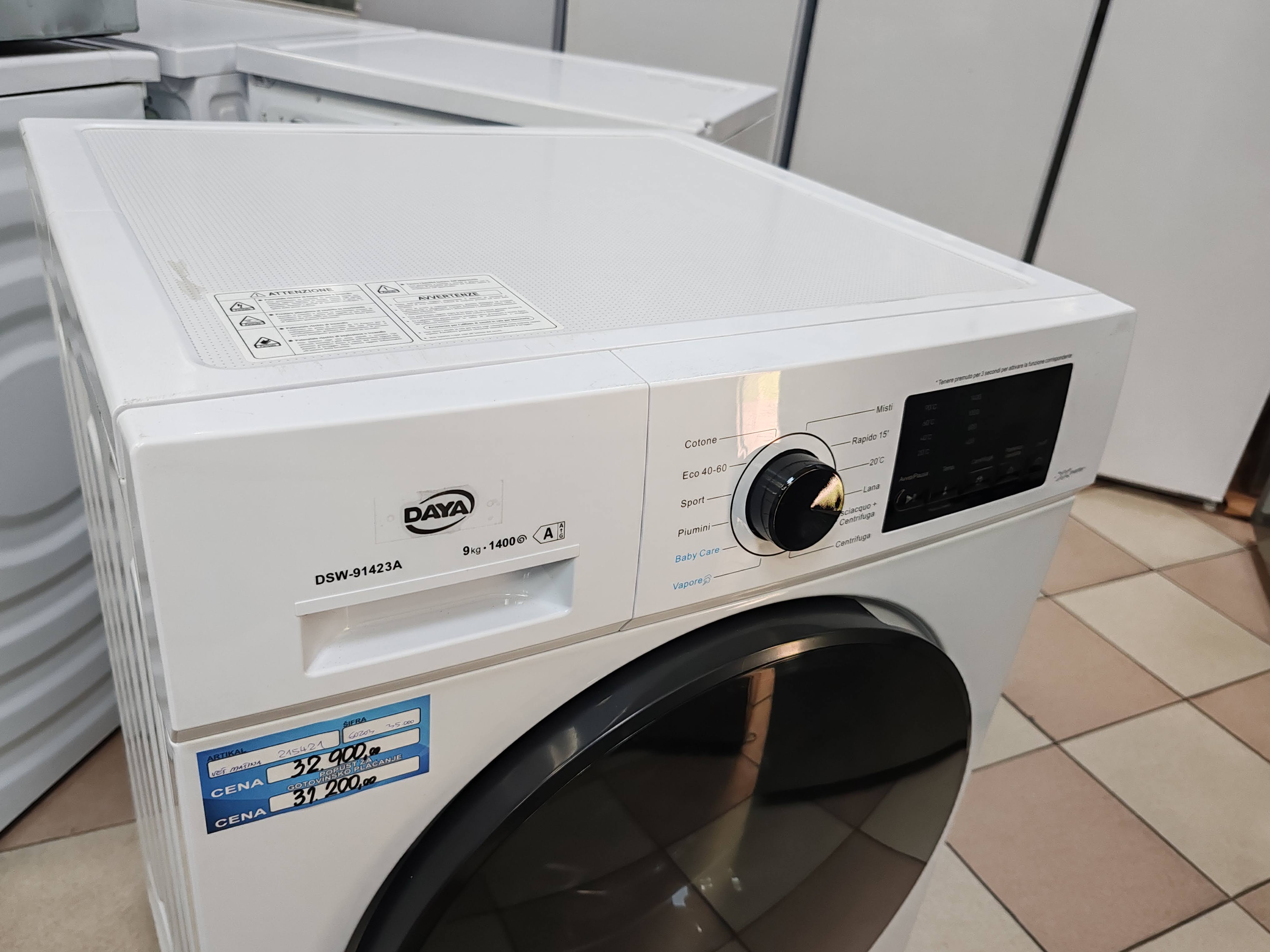 Veš mašina DAYA DSW-91423A , 9 kg