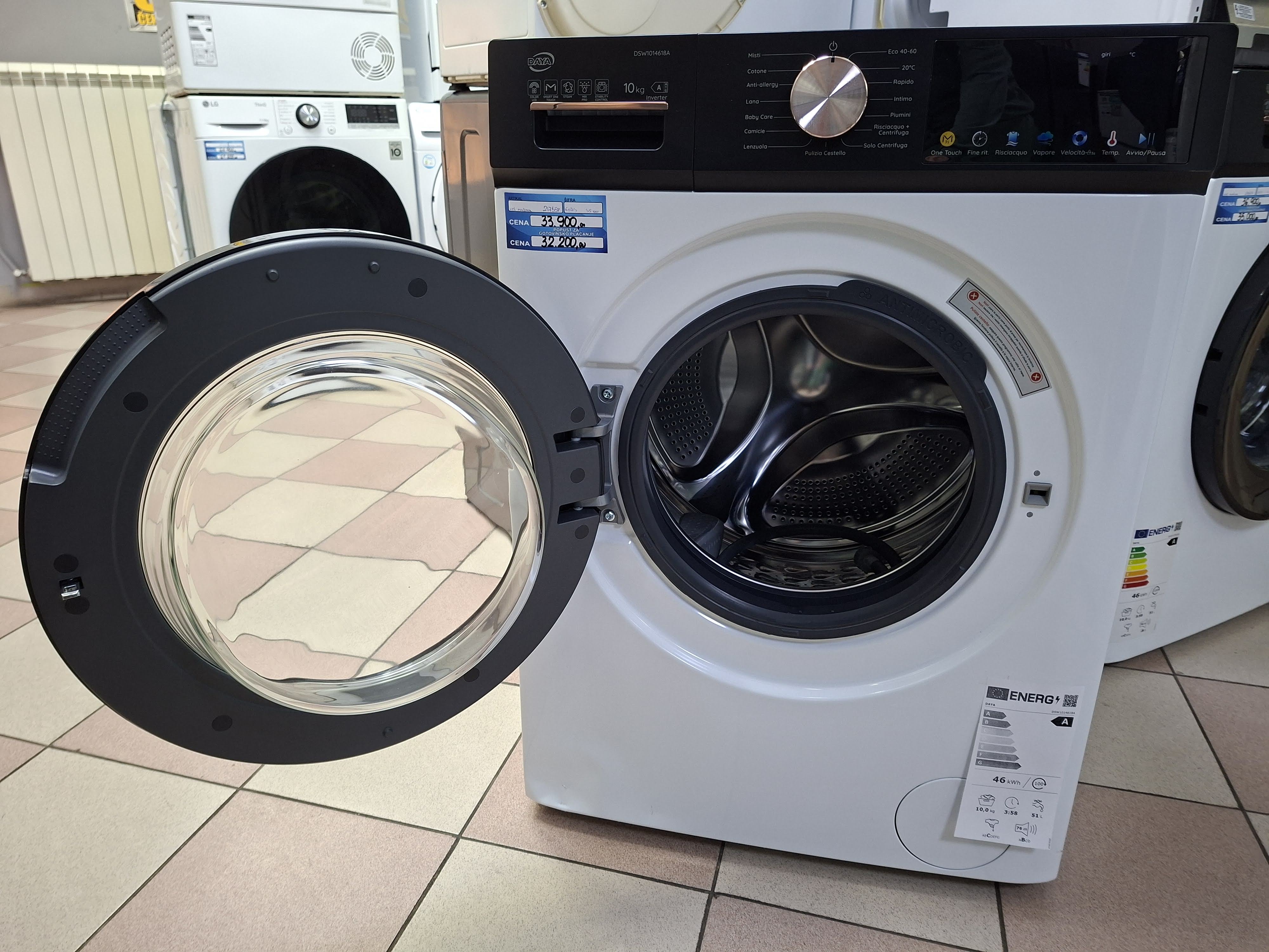 Veš mašina DAYA DSW1014618A (2), 10 kg