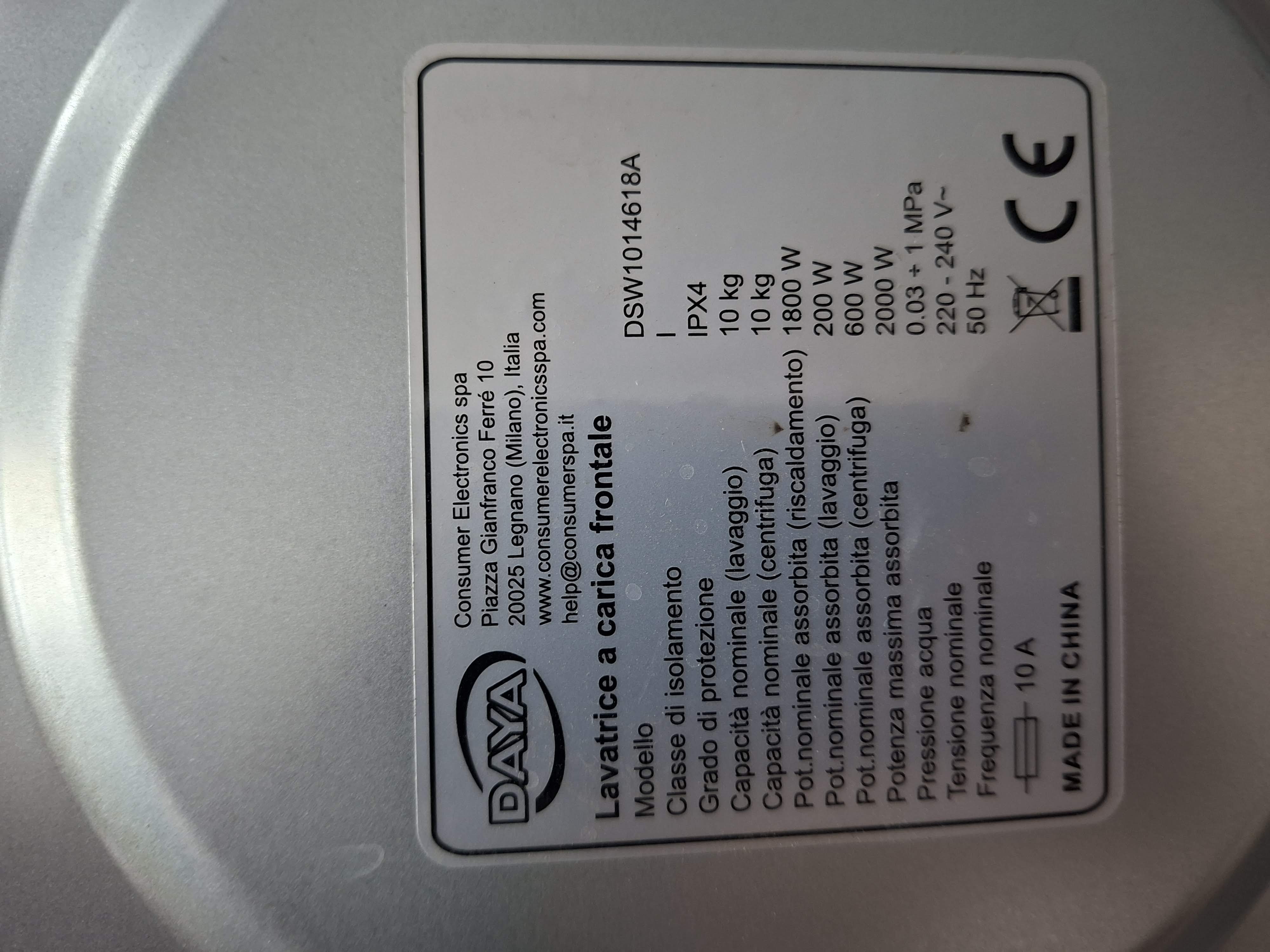 Veš mašina DAYA DSW1014618A , 10 kg