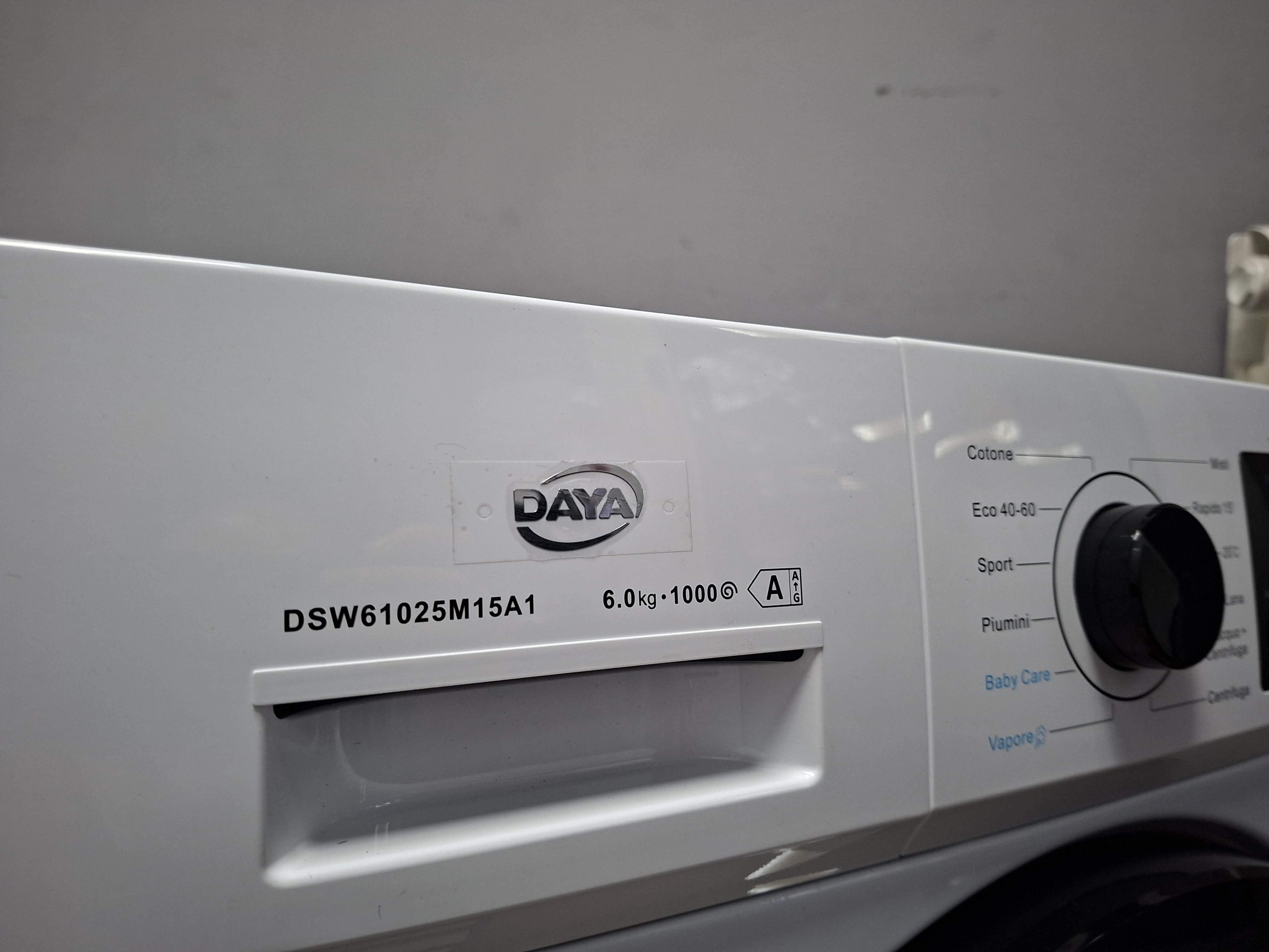 Veš mašina DAYA DSW61025M15A1 , 6 kg, slim