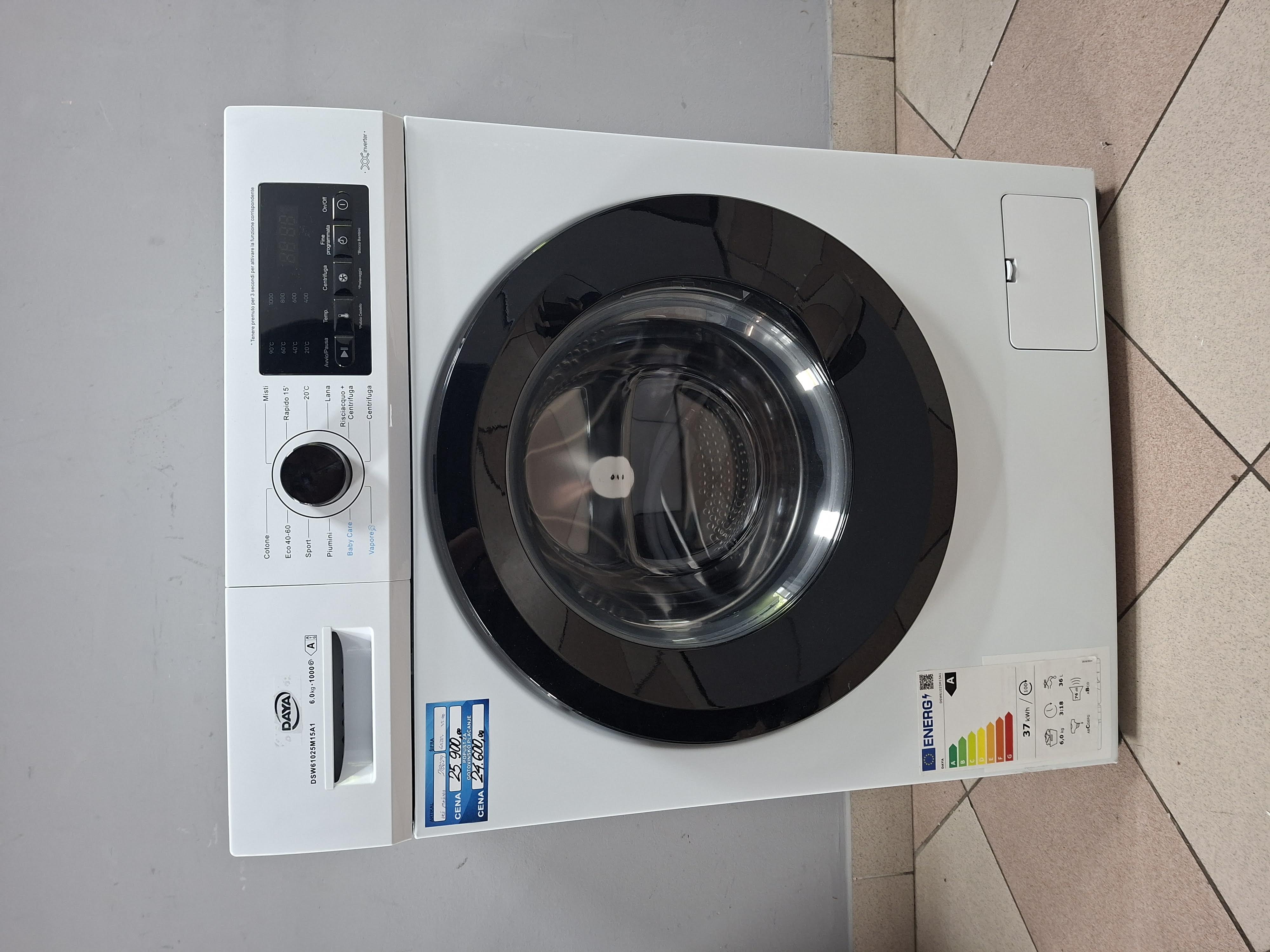 Veš mašina DAYA DSW61025M15A1 , 6 kg, slim