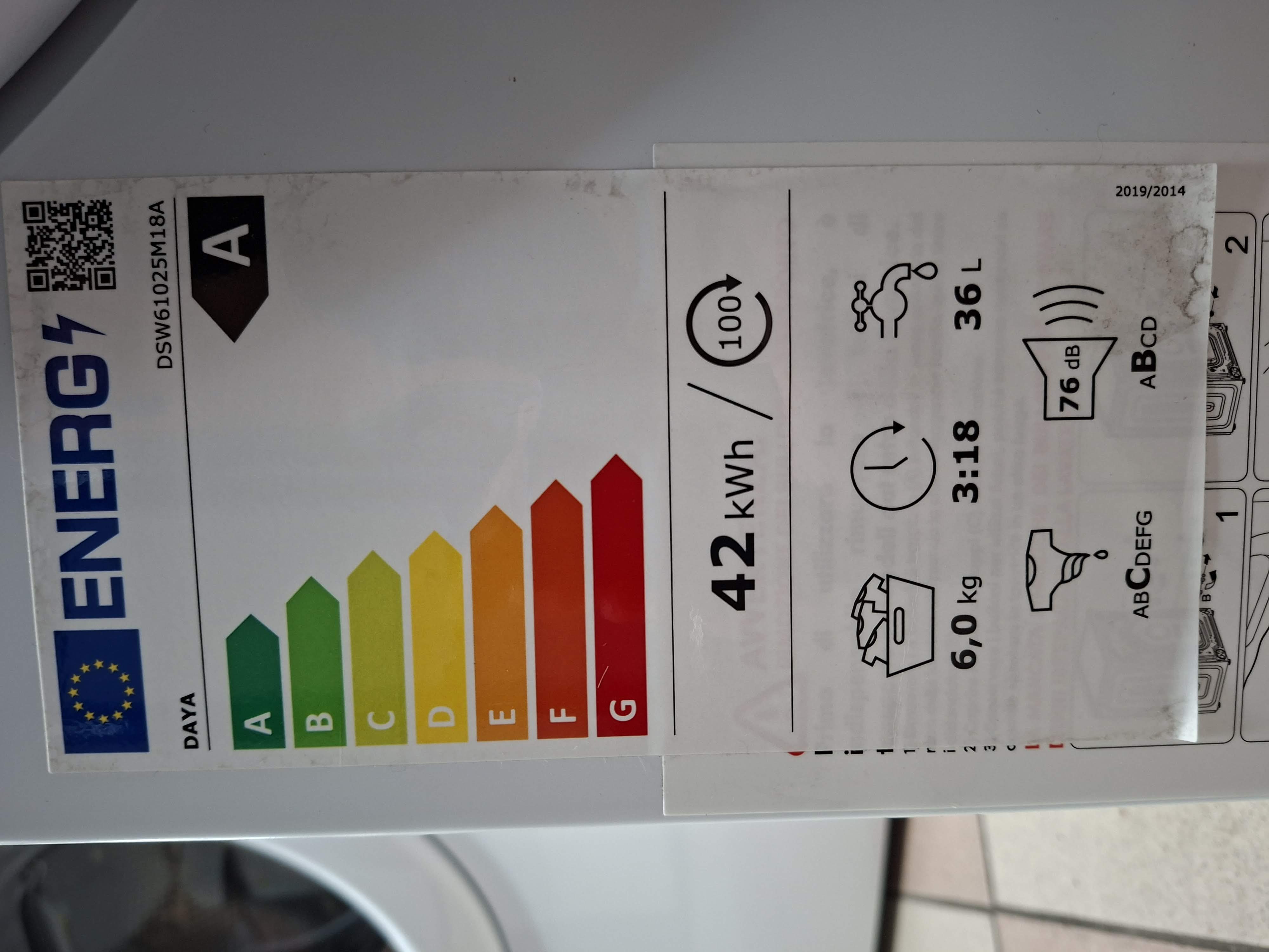 Veš mašina Daya DSW61025M18A (2) , 6 kg, slim