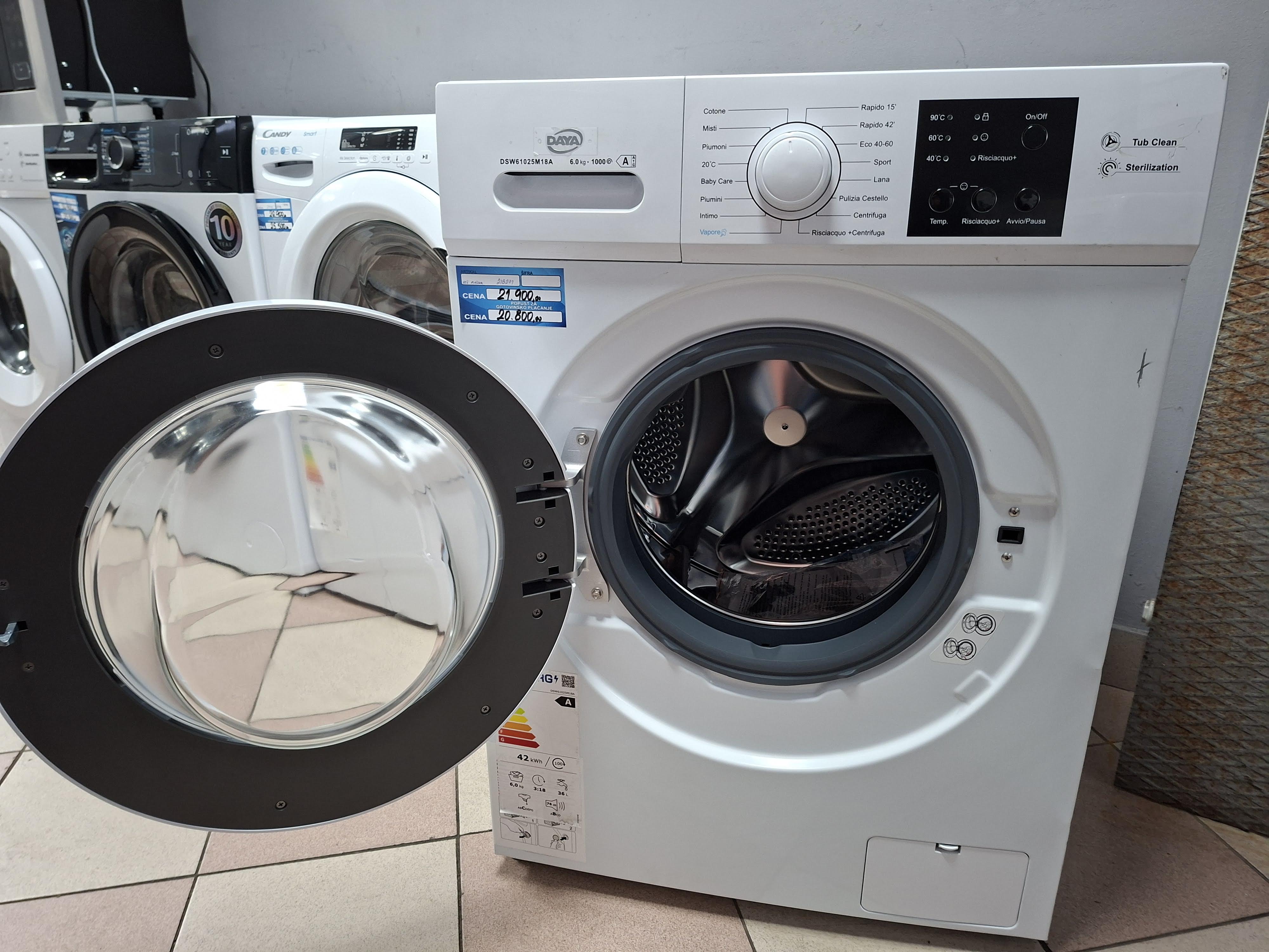 Veš mašina Daya DSW61025M18A (2) , 6 kg, slim