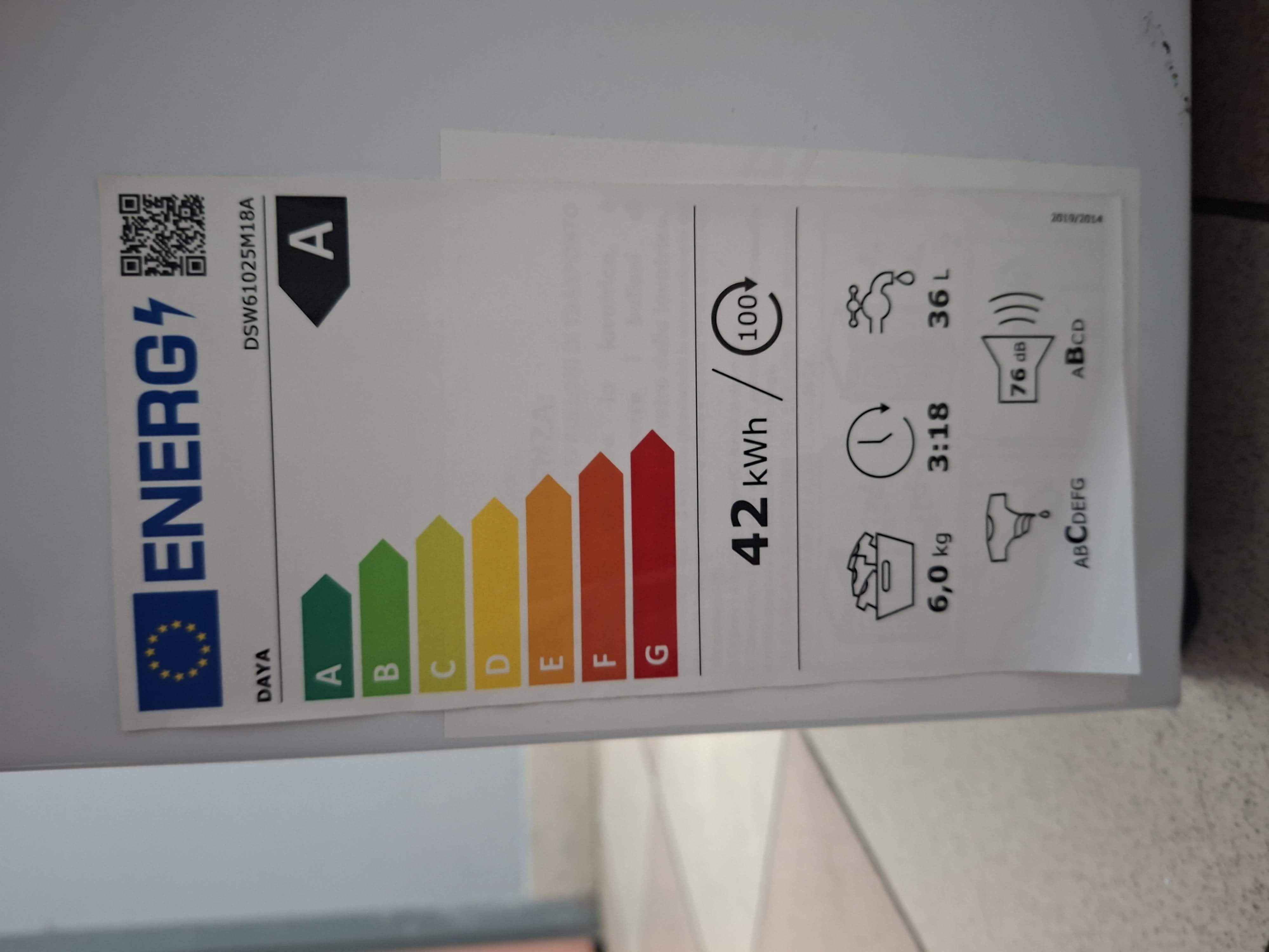 Veš mašina Daya DSW61025M18A (3) , 6 kg, slim