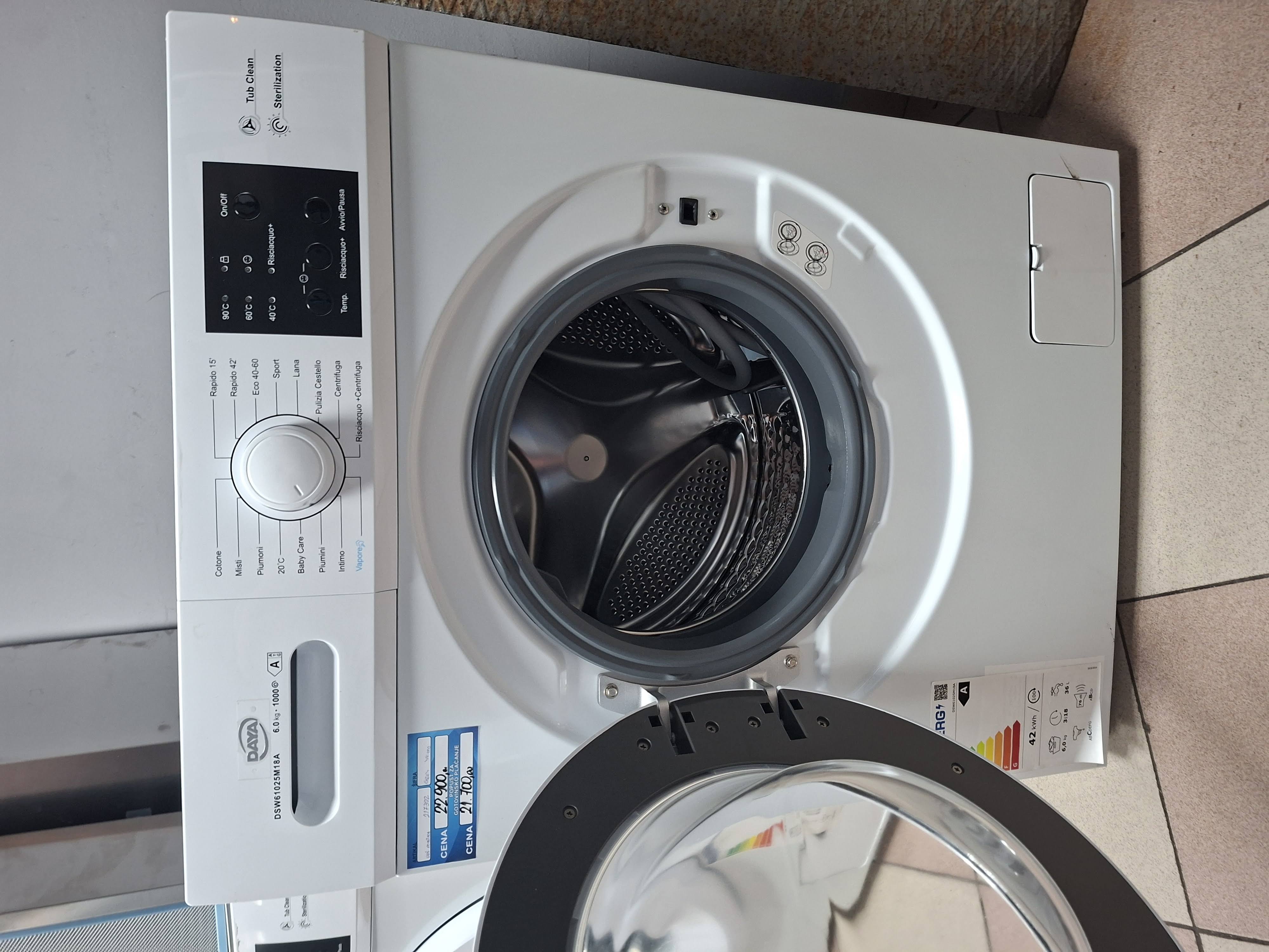 Veš mašina Daya DSW61025M18A (3) , 6 kg, slim