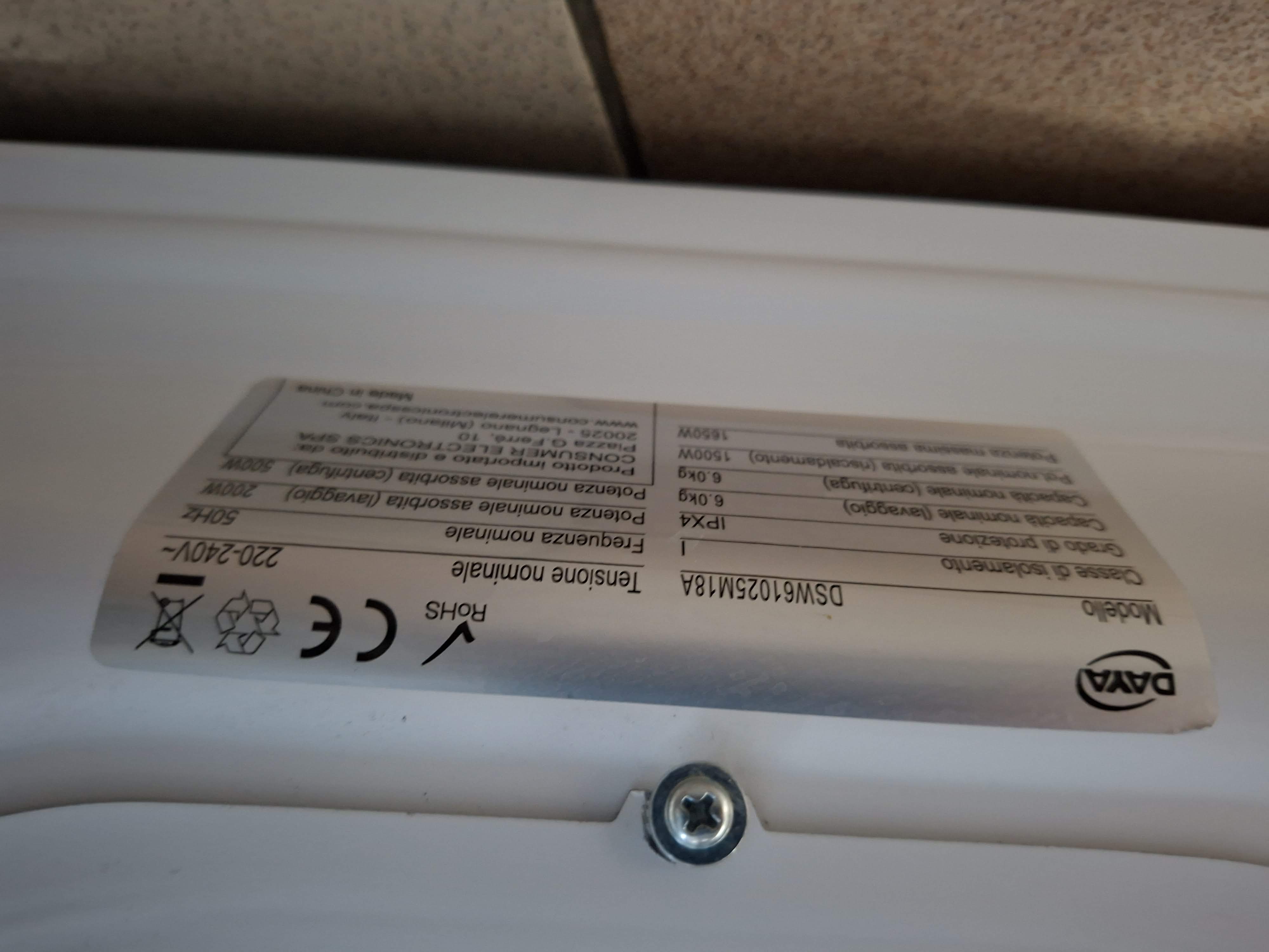 Veš mašina Daya DSW61025M18A (3) , 6 kg, slim