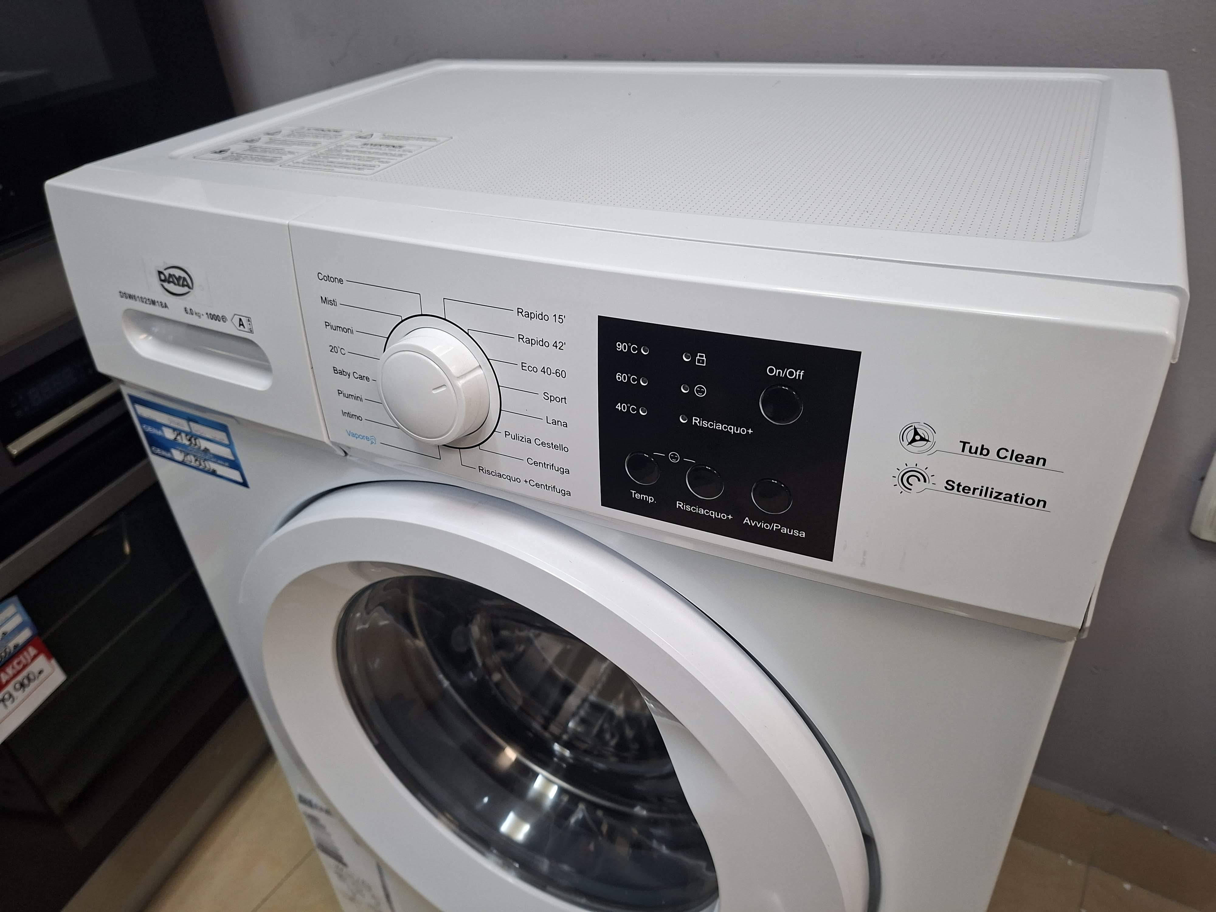 Veš mašina Daya DSW61025M18A (4) , 6 kg, slim