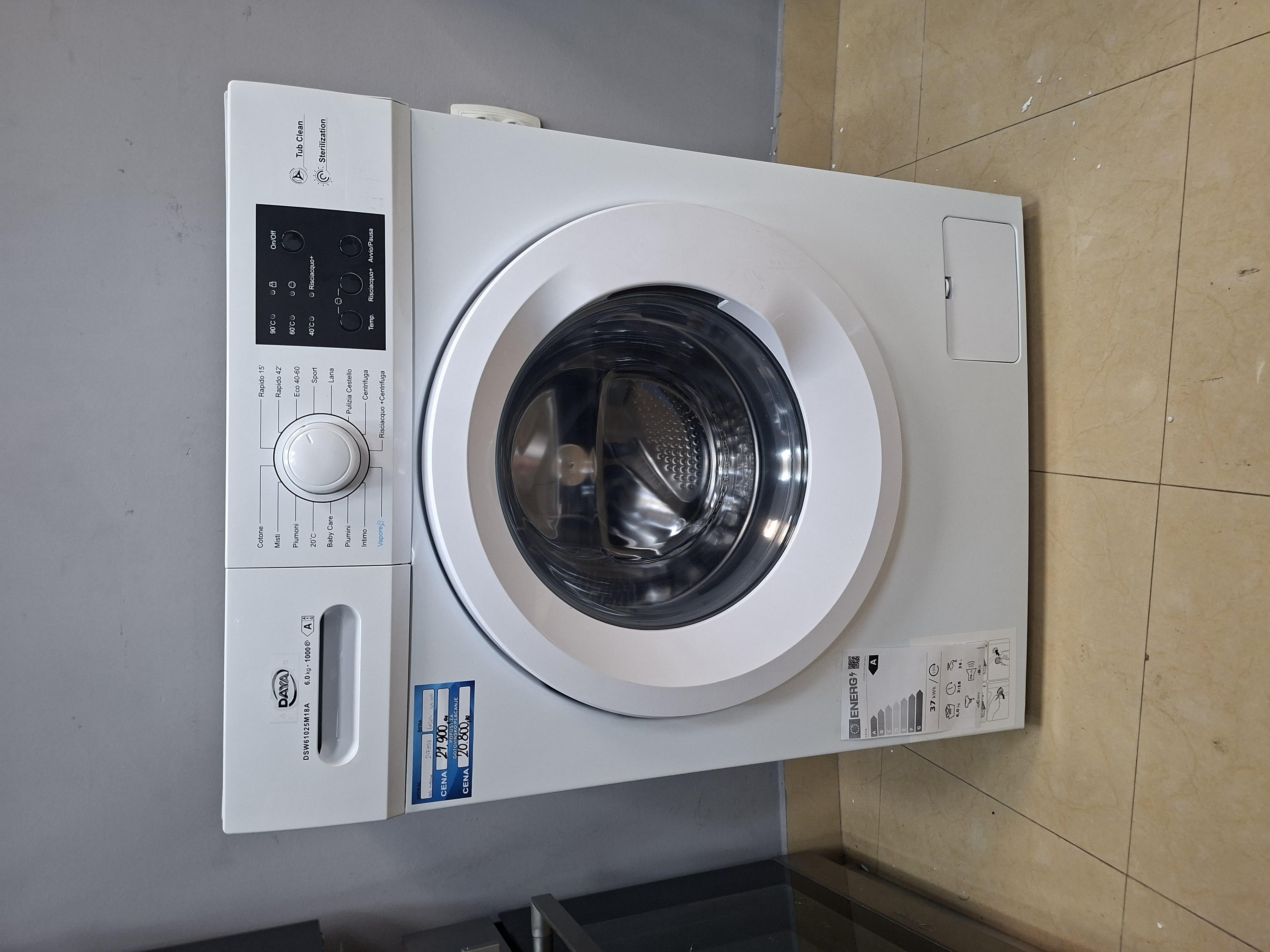 Veš mašina Daya DSW61025M18A (4) , 6 kg, slim