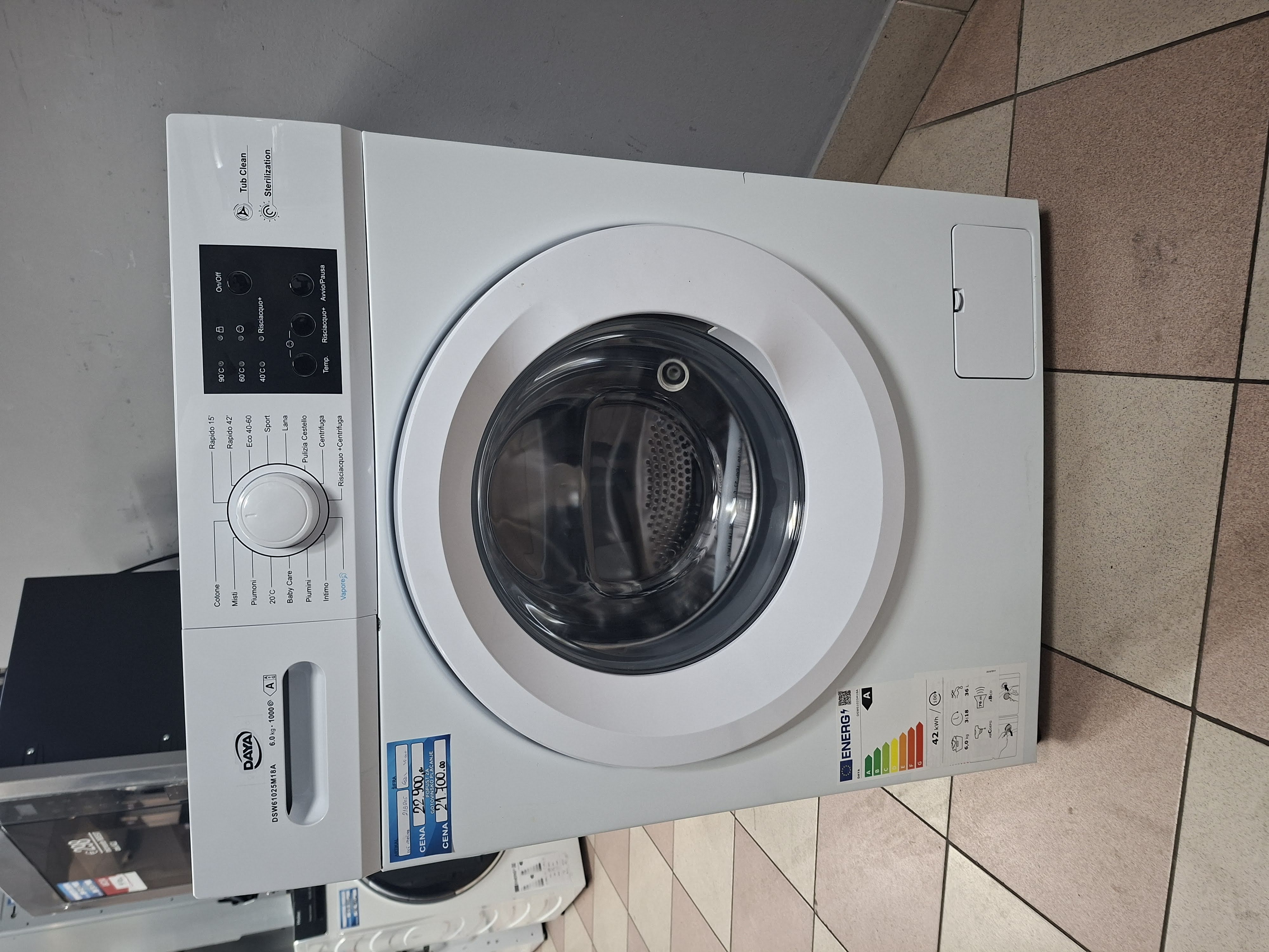 Veš mašina Daya DSW61025M18A (5) , 6 kg, slim