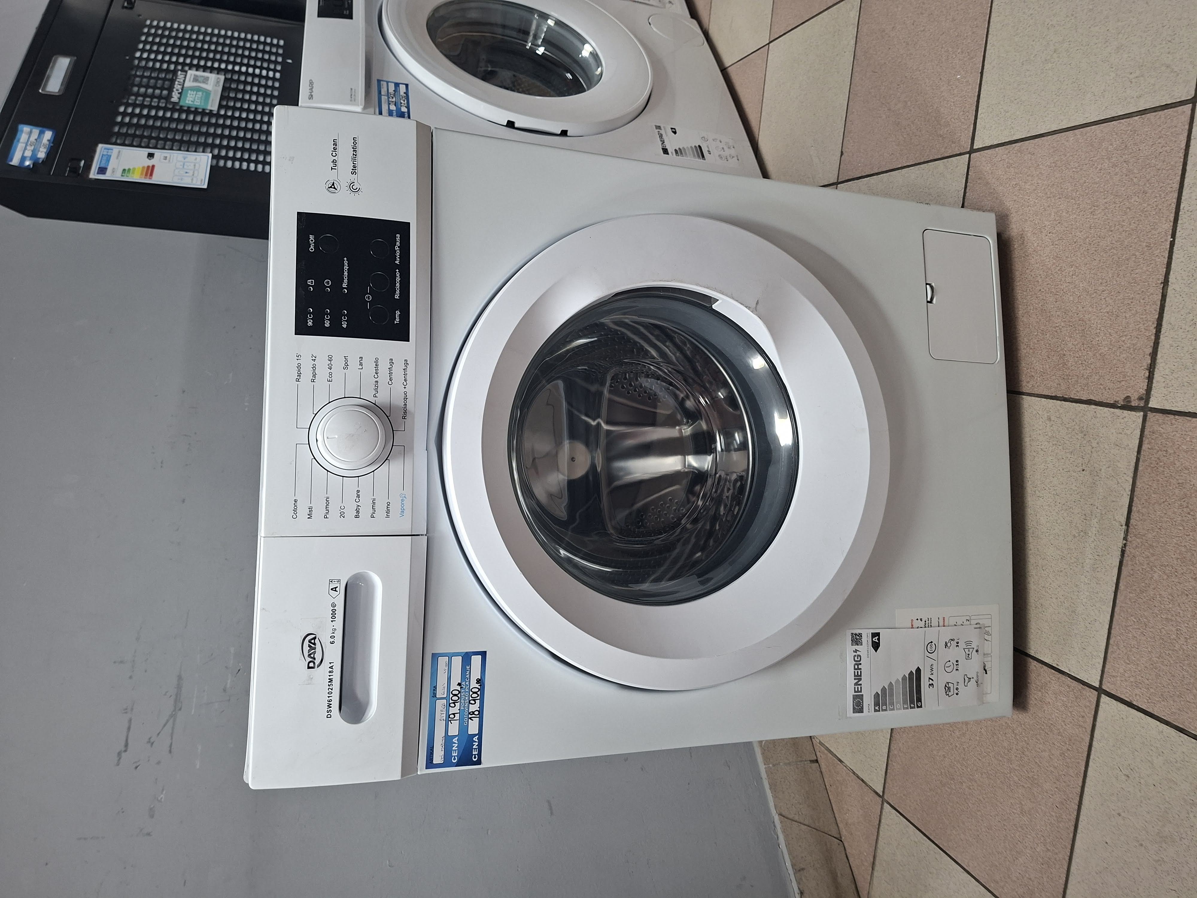 Veš mašina Daya DSW61025M18A1, 6 kg, slim