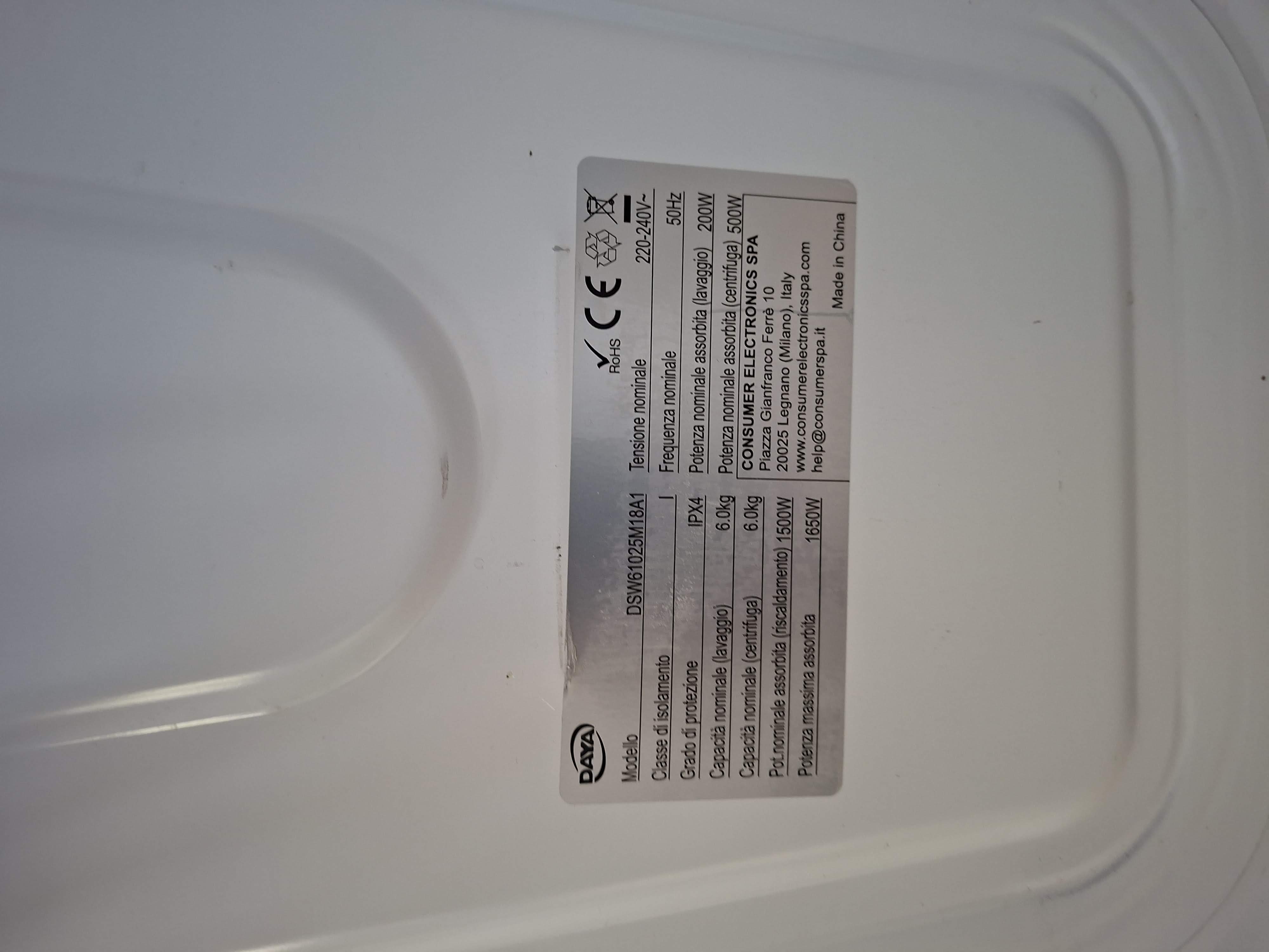 Veš mašina Daya DSW61025M18A1, 6 kg, slim