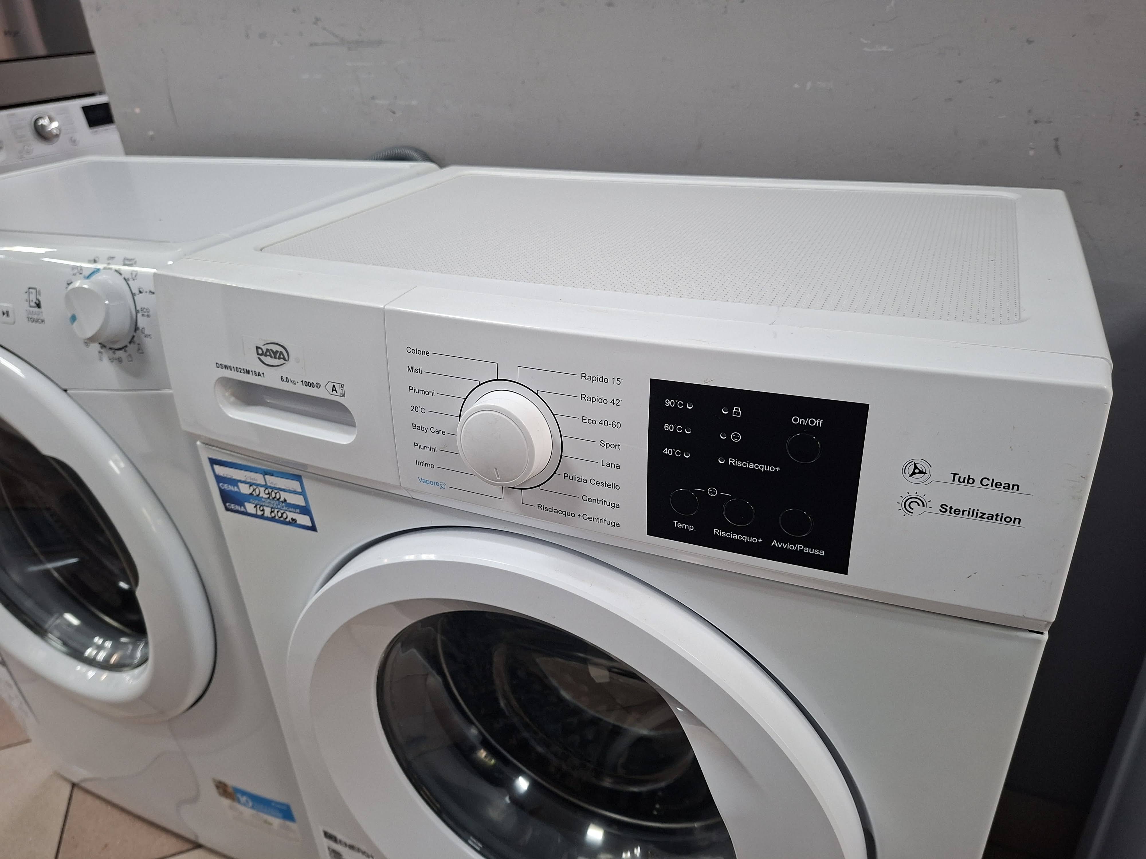 Veš mašina Daya DSW61025M18A1, 6 kg, slim
