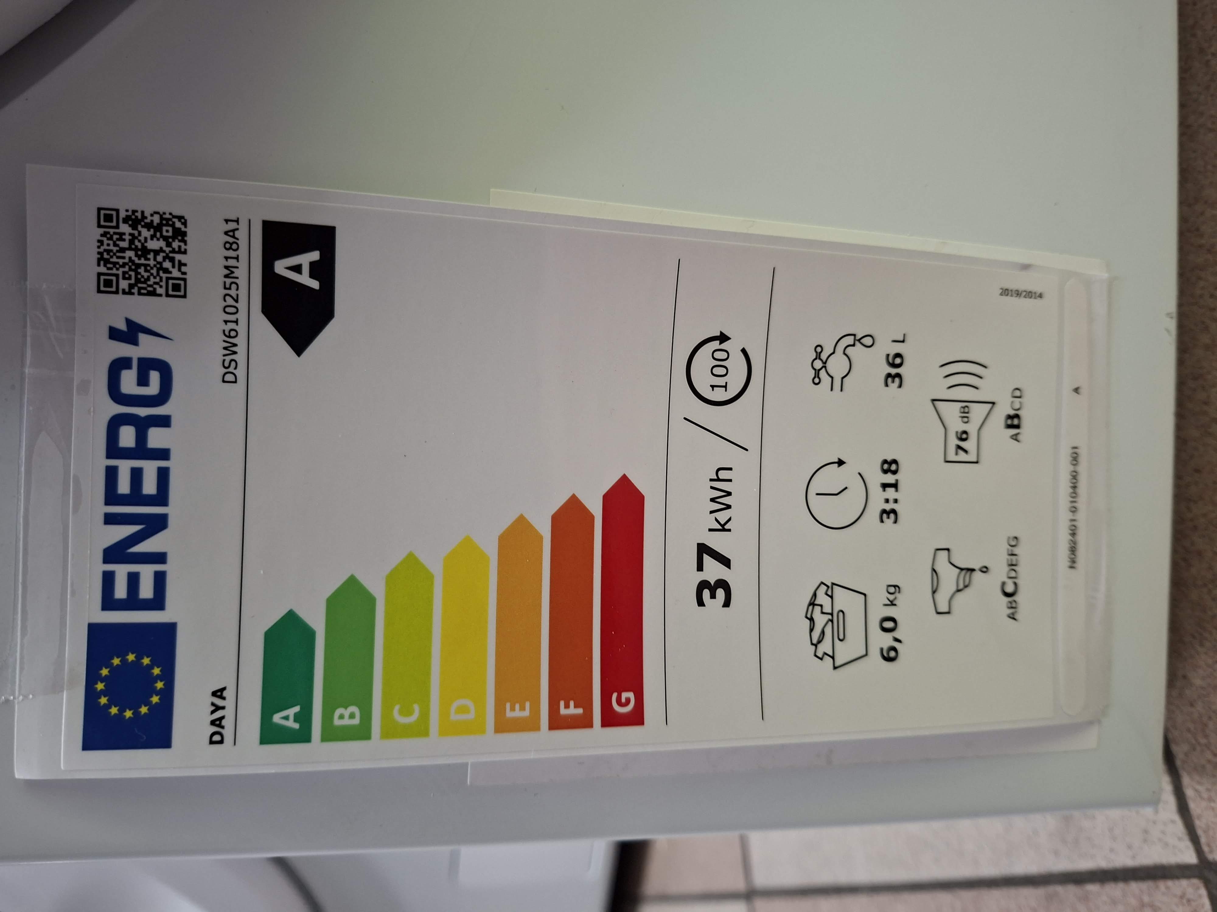 Veš mašina Daya DSW61025M18A1, 6 kg, slim